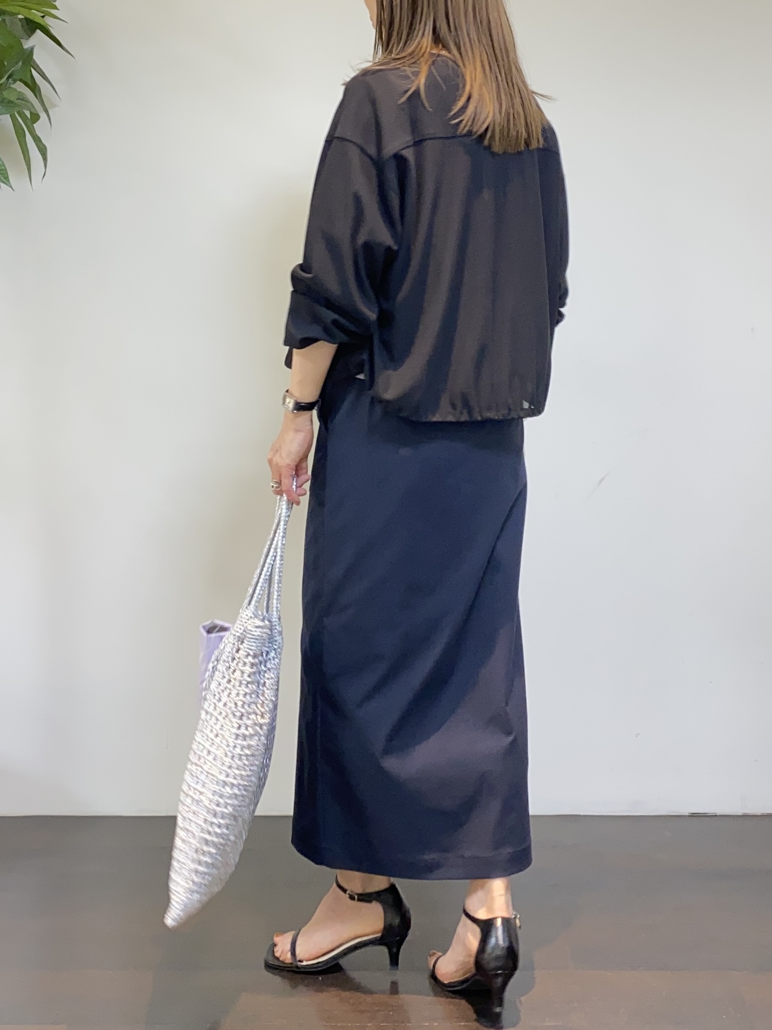 tomoさんの「UNTITLED｜【古畑星夏さん着用/洗える】シアーブルゾン」を使ったコーディネート