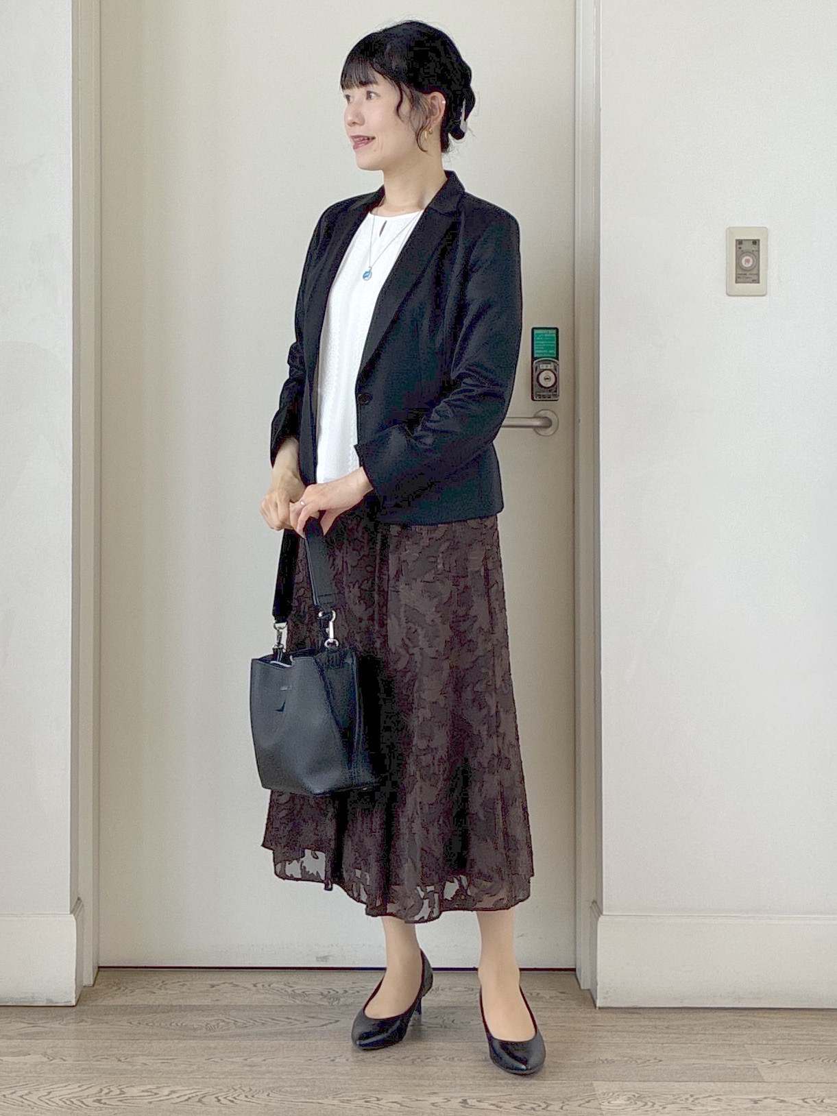  beni_gingerさんの「Reflect｜【SS-4Lサイズ／UVカット／接触冷感】匠ジャケット／ベーシックテーラード」を使ったコーディネート