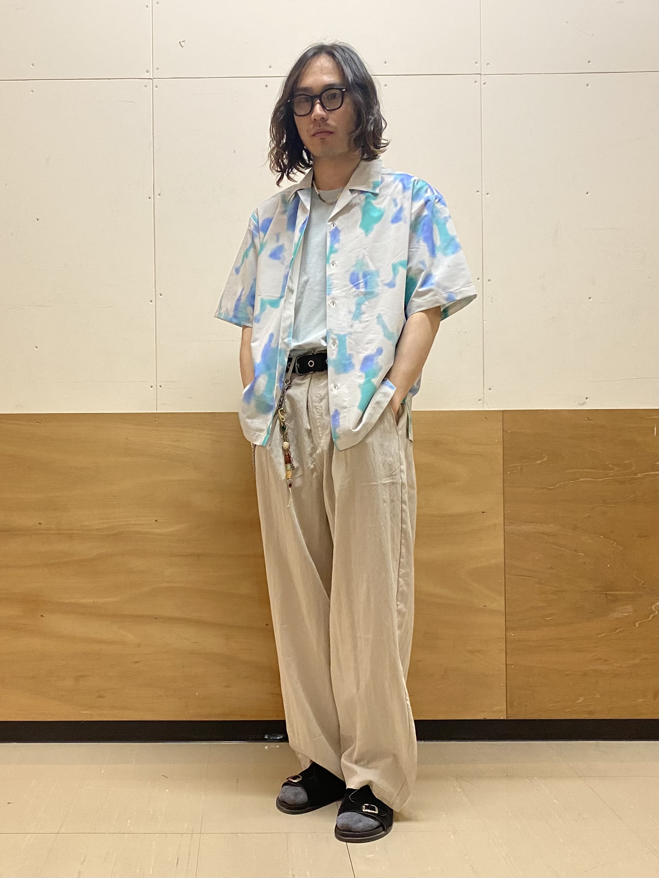 keyさんの「THE SHOP TK｜【涼しい・透けにくい・乾きやすい 夏に欲しい機能、全部入り。】BO-NO TEE/ボーノTシャツ　洗」を使ったコーディネート
