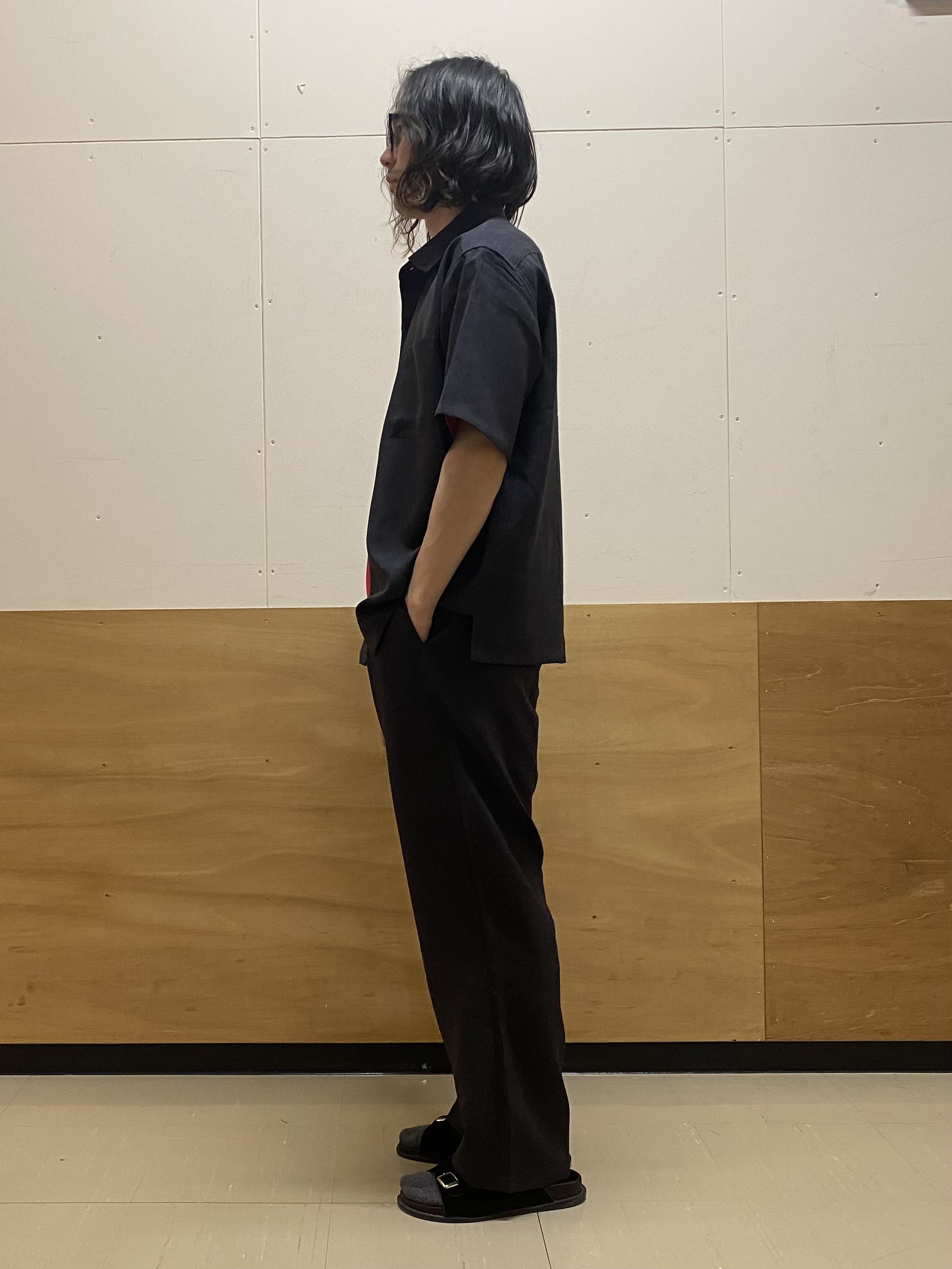 keyさんの「THE SHOP TK｜【なめらかでソフトな肌触り】ロゴ コットン半袖Tシャツ 洗濯機OK」を使ったコーディネート