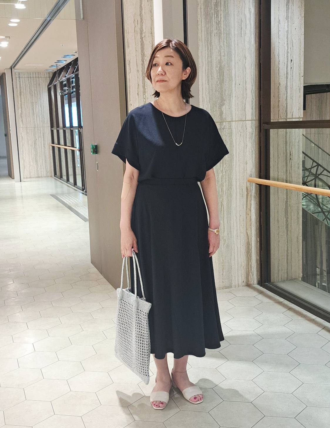 姉さんさんの「UNTITLED｜【前後2WAY/はっ水/セットアップ可】リラクシーフレンチスリーブブラウス」を使ったコーディネート