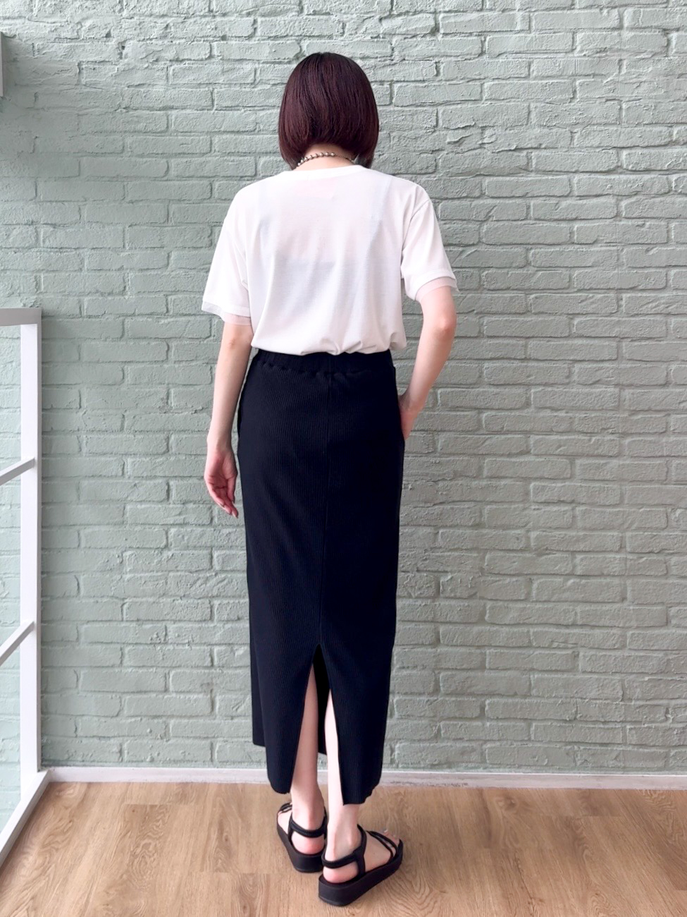 𝐜𝐡𝐢𝐤𝐚さんの「SHOO･LA･RUE｜【高レビュー/洗濯機可/セットアップ可】軽凛(かろりん) ひんやり半袖ジャケット」を使ったコーディネート