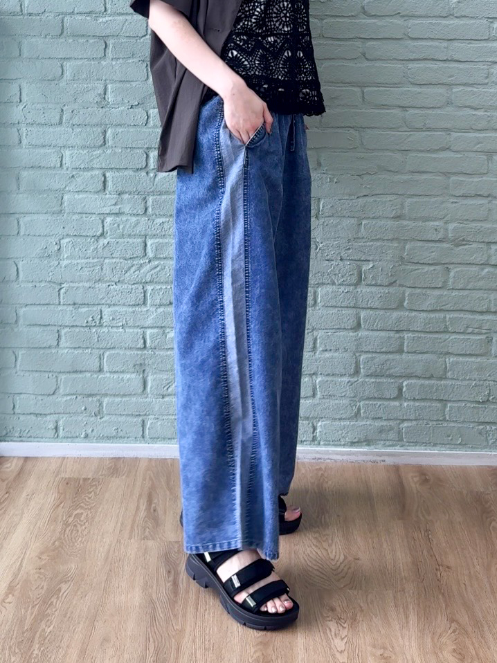 𝐜𝐡𝐢𝐤𝐚さんの「SHOO･LA･RUE｜【高レビュー/洗濯機可/セットアップ可】軽凛(かろりん) ひんやり半袖ジャケット」を使ったコーディネート