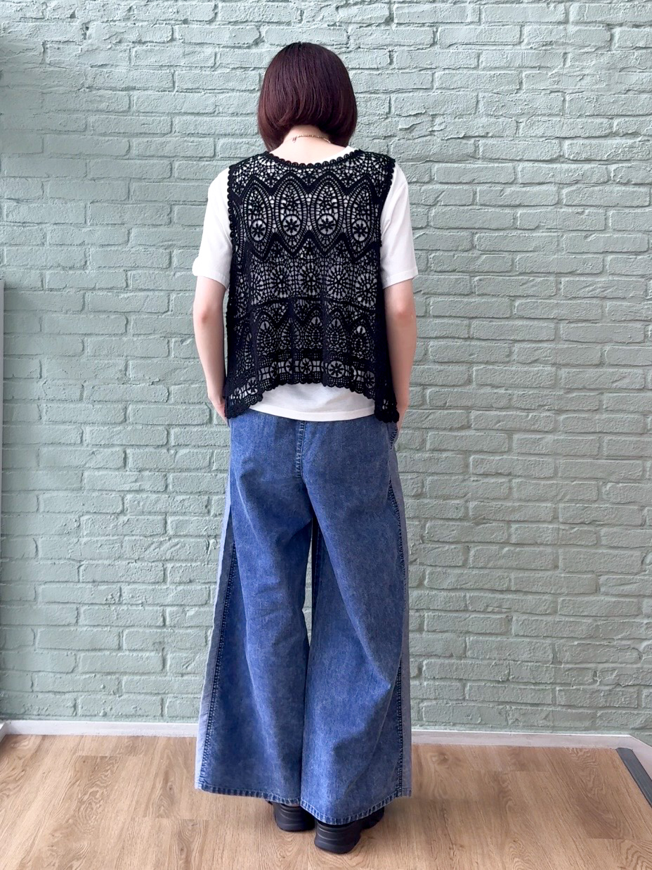 𝐜𝐡𝐢𝐤𝐚さんの「SHOO･LA･RUE｜【高レビュー/洗濯機可/セットアップ可】軽凛(かろりん) ひんやり半袖ジャケット」を使ったコーディネート