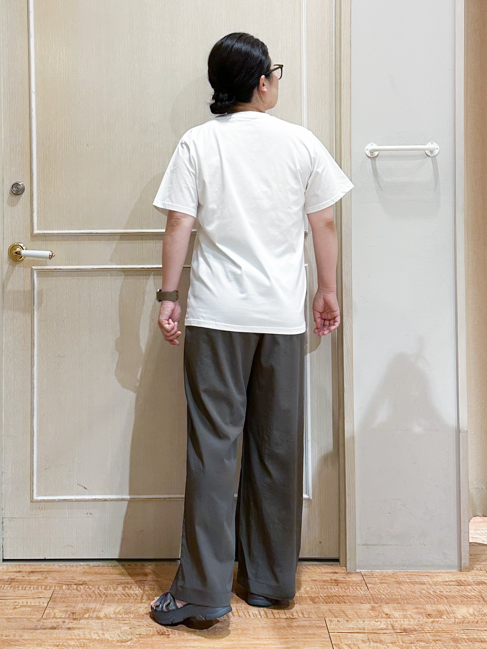 umeさんの「SHOO･LA･RUE｜【高レビュー/洗濯機可/セットアップ可】軽凛(かろりん) ひんやり半袖ジャケット」を使ったコーディネート