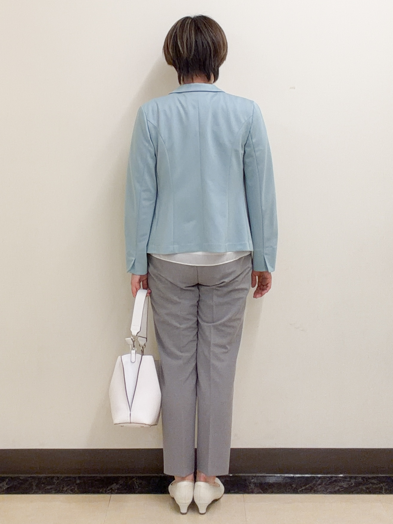 zumaさんの「Reflect｜【SS-4Lサイズ／UVカット／接触冷感】匠ジャケット／ベーシックテーラード」を使ったコーディネート