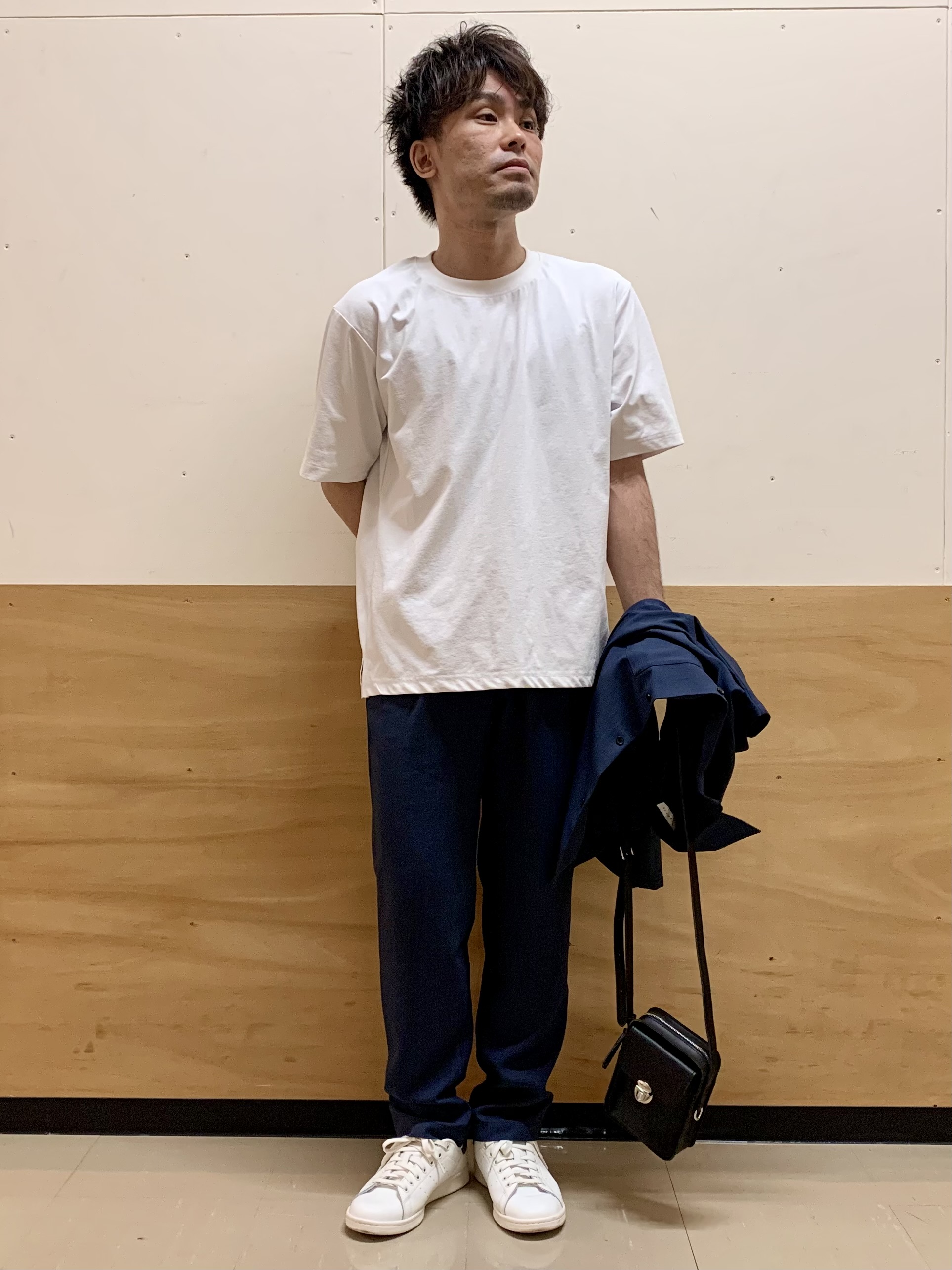 MATUさんの「THE SHOP TK｜LITE TEX ダブルフラップ半袖シャツ 接触冷感/吸水速乾/UVカット/アンチピリング/イージー」を使ったコーディネート