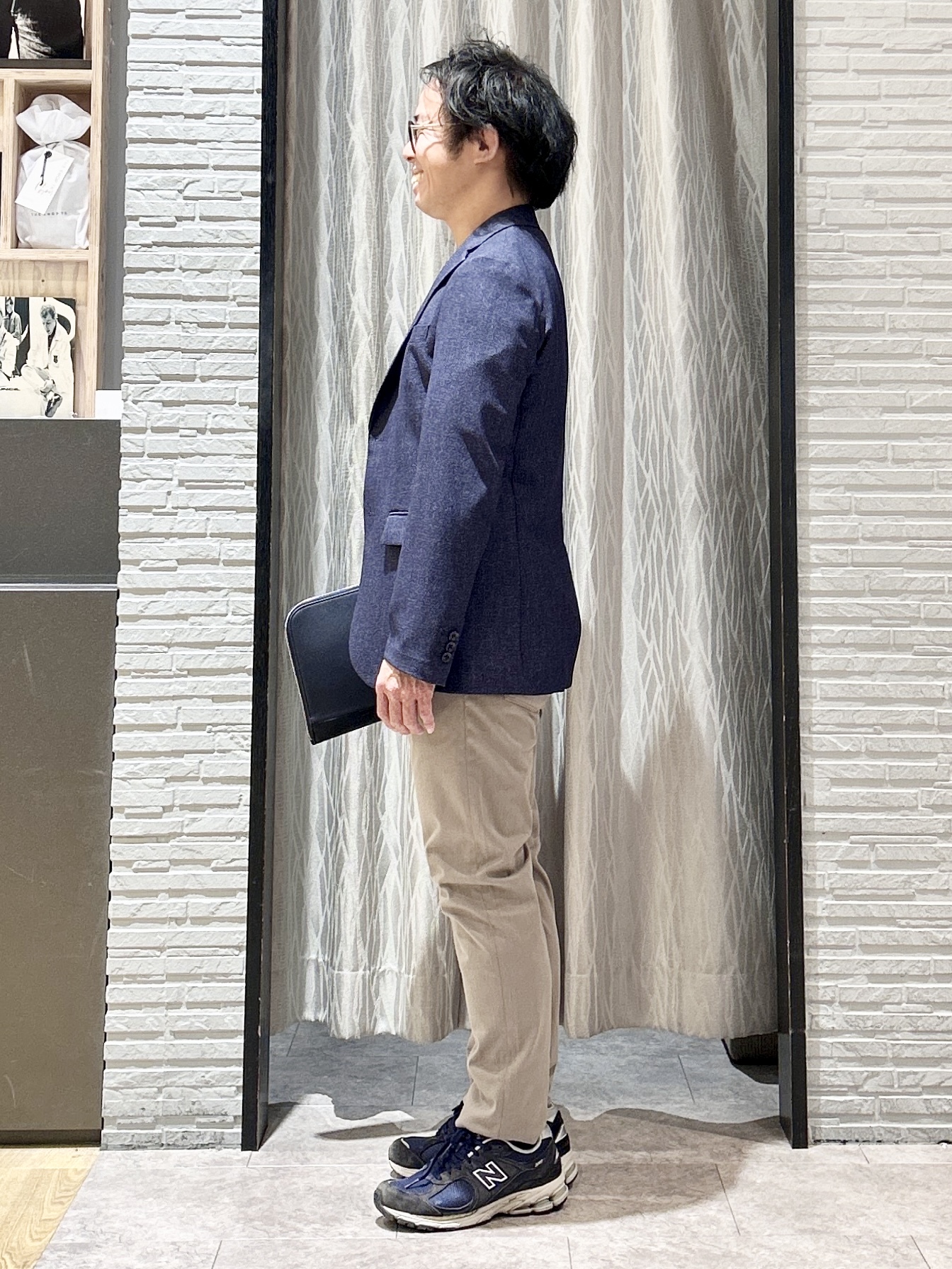 KENJI Iさんの「THE SHOP TK｜【セットアップ可／洗濯機OK】AVANT AIR メッシュジャケット」を使ったコーディネート