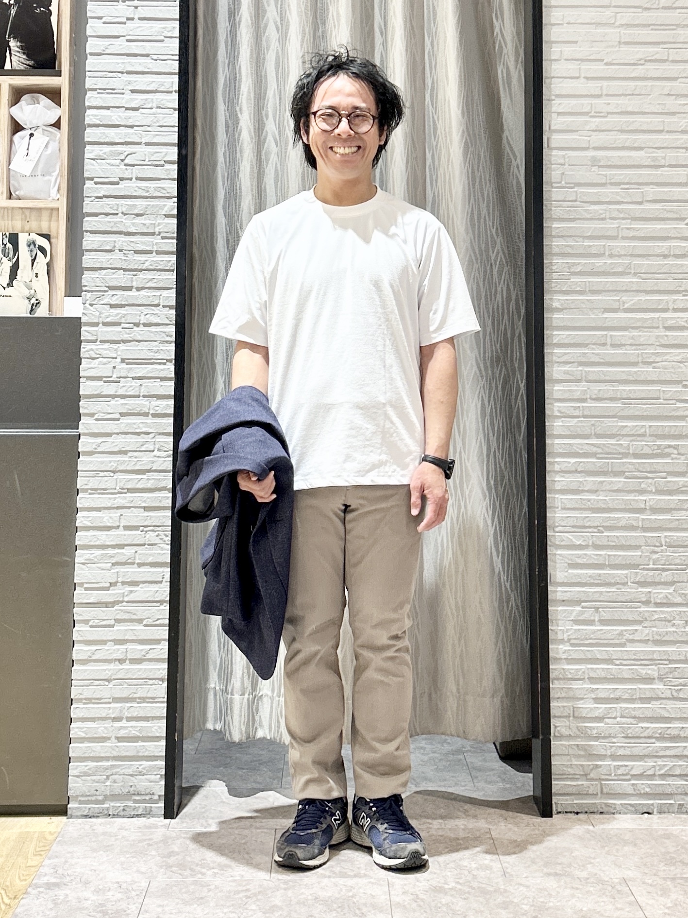 KENJI Iさんの「THE SHOP TK｜【セットアップ可／洗濯機OK】AVANT AIR メッシュジャケット」を使ったコーディネート