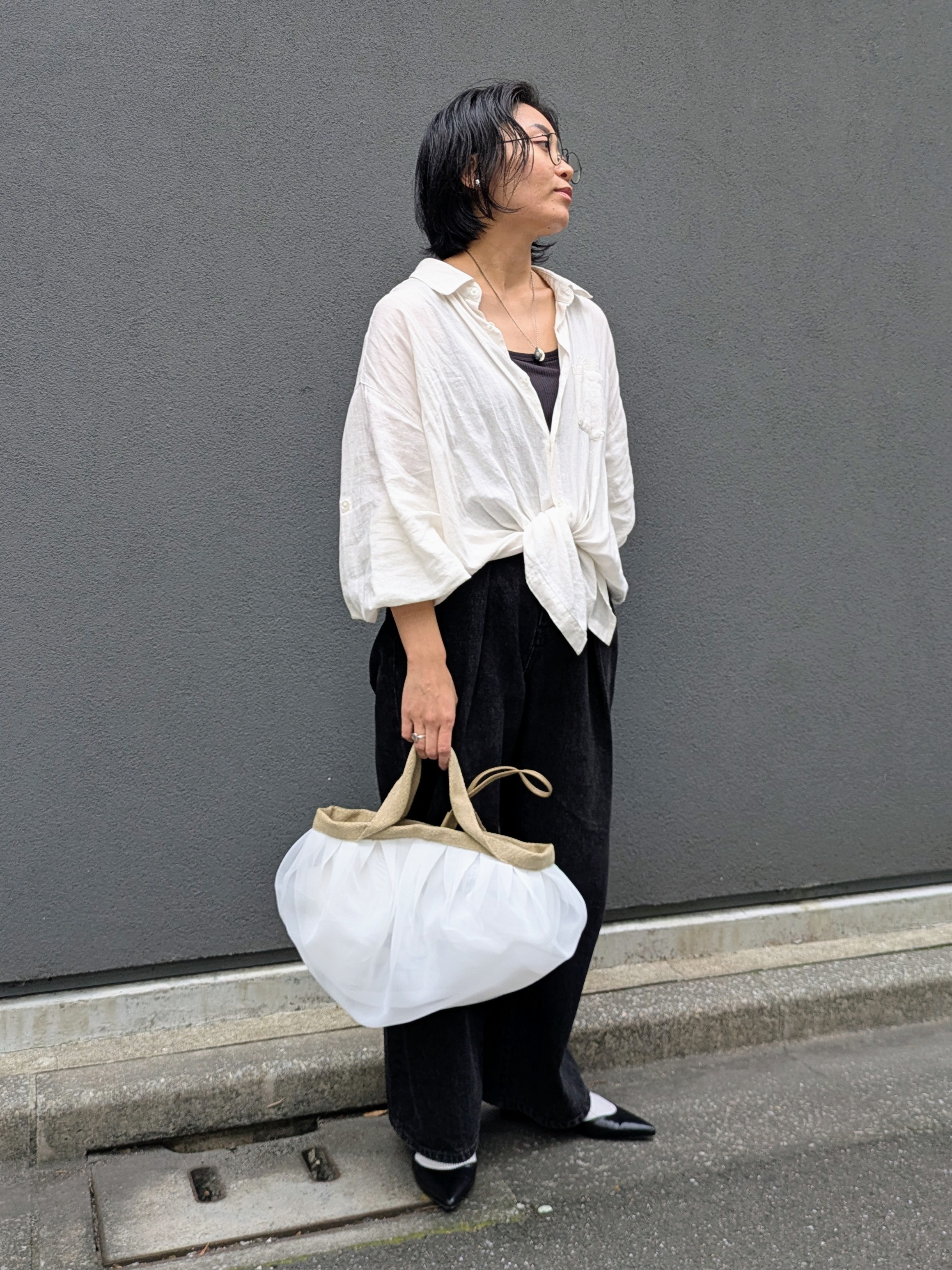 MTさんの「HIROKO HAYASHI｜FABRE（ファーブル）ハンドバッグ」を使ったコーディネート