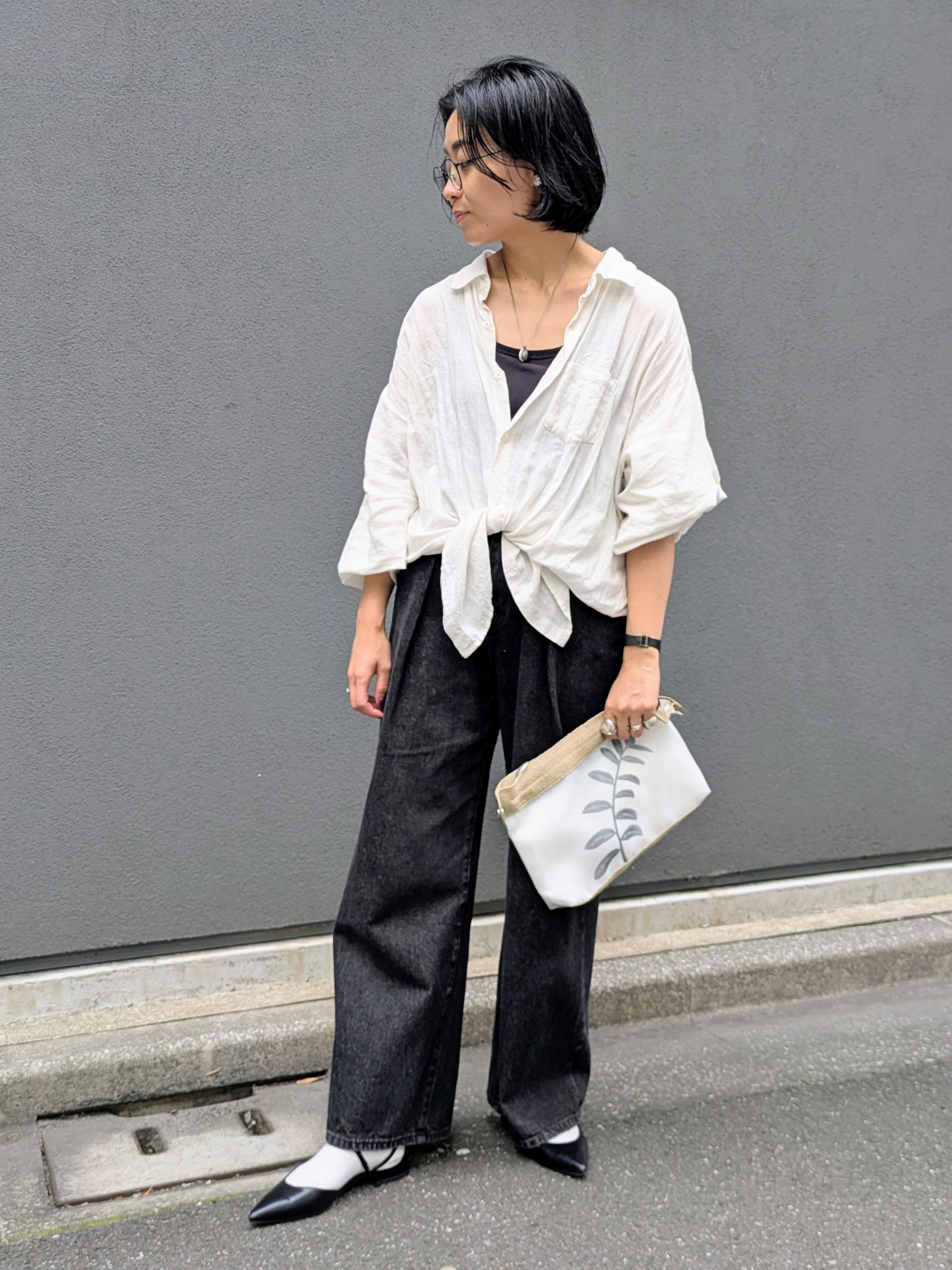 MTさんの「HIROKO HAYASHI｜FABRE（ファーブル）ハンドバッグ」を使ったコーディネート