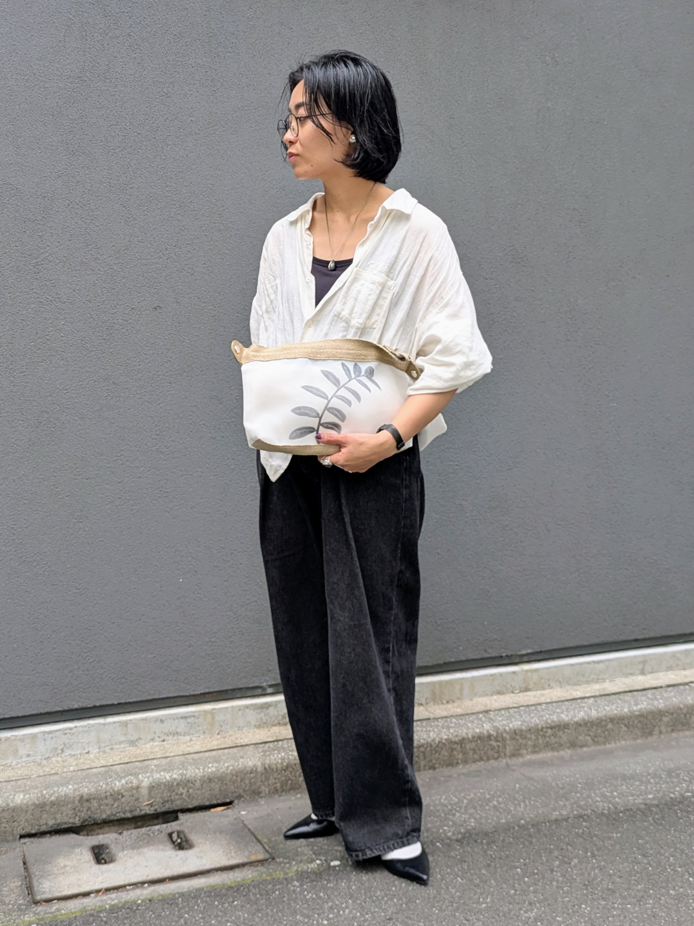MTさんの「HIROKO HAYASHI｜FABRE（ファーブル）ハンドバッグ」を使ったコーディネート