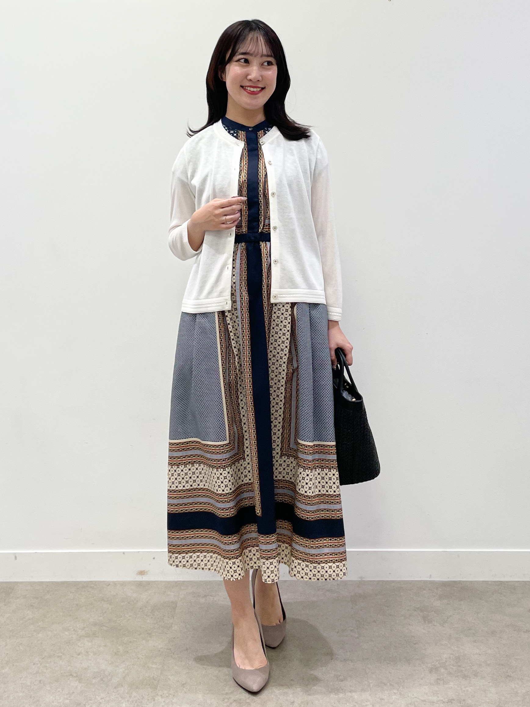 yukariさんの「Reflect｜七分袖ニットカーディガン」を使ったコーディネート