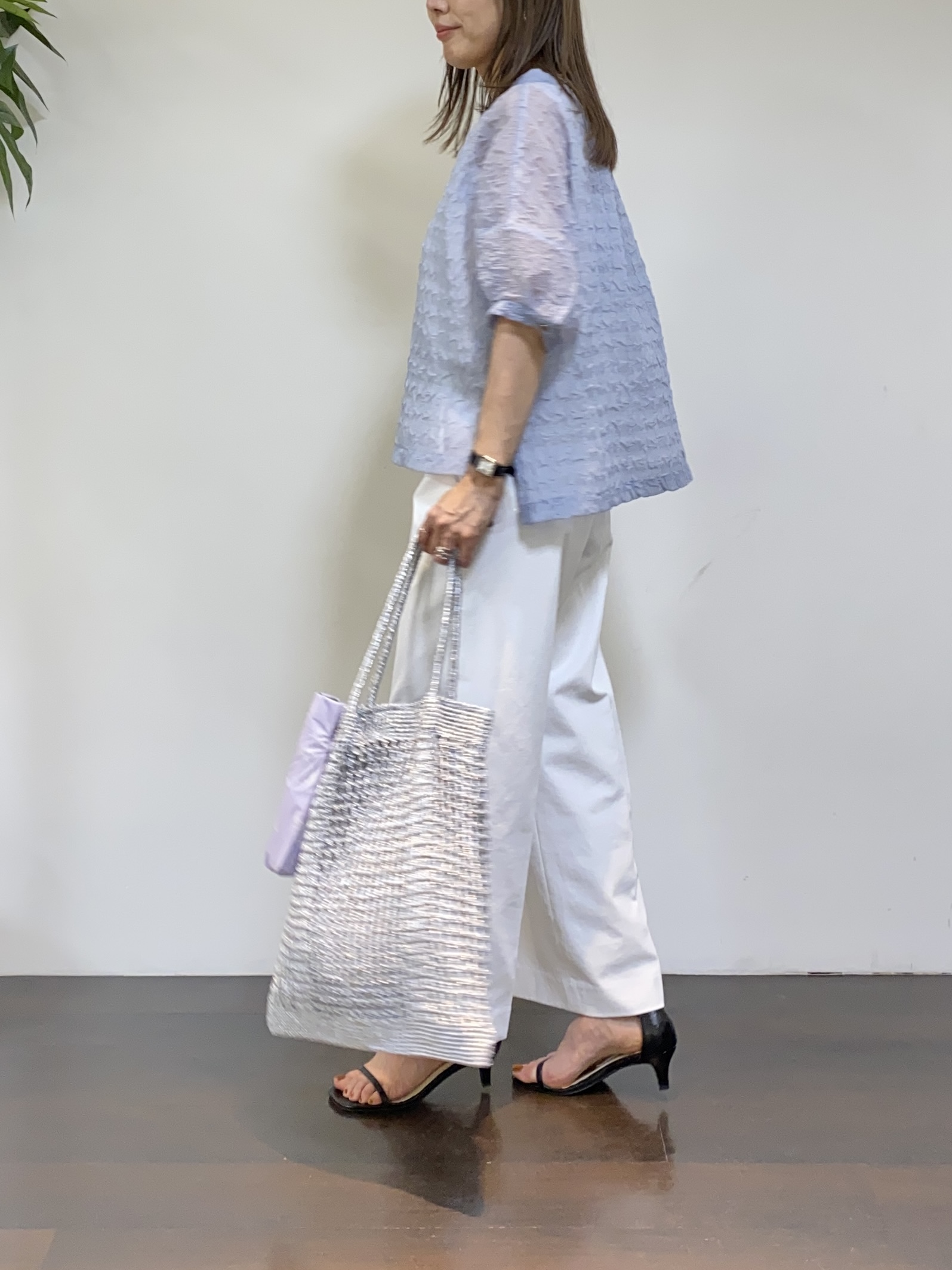 tomoさんの「UNTITLED｜【接触冷感/UV機能/遮熱】ジャージカーディガン」を使ったコーディネート