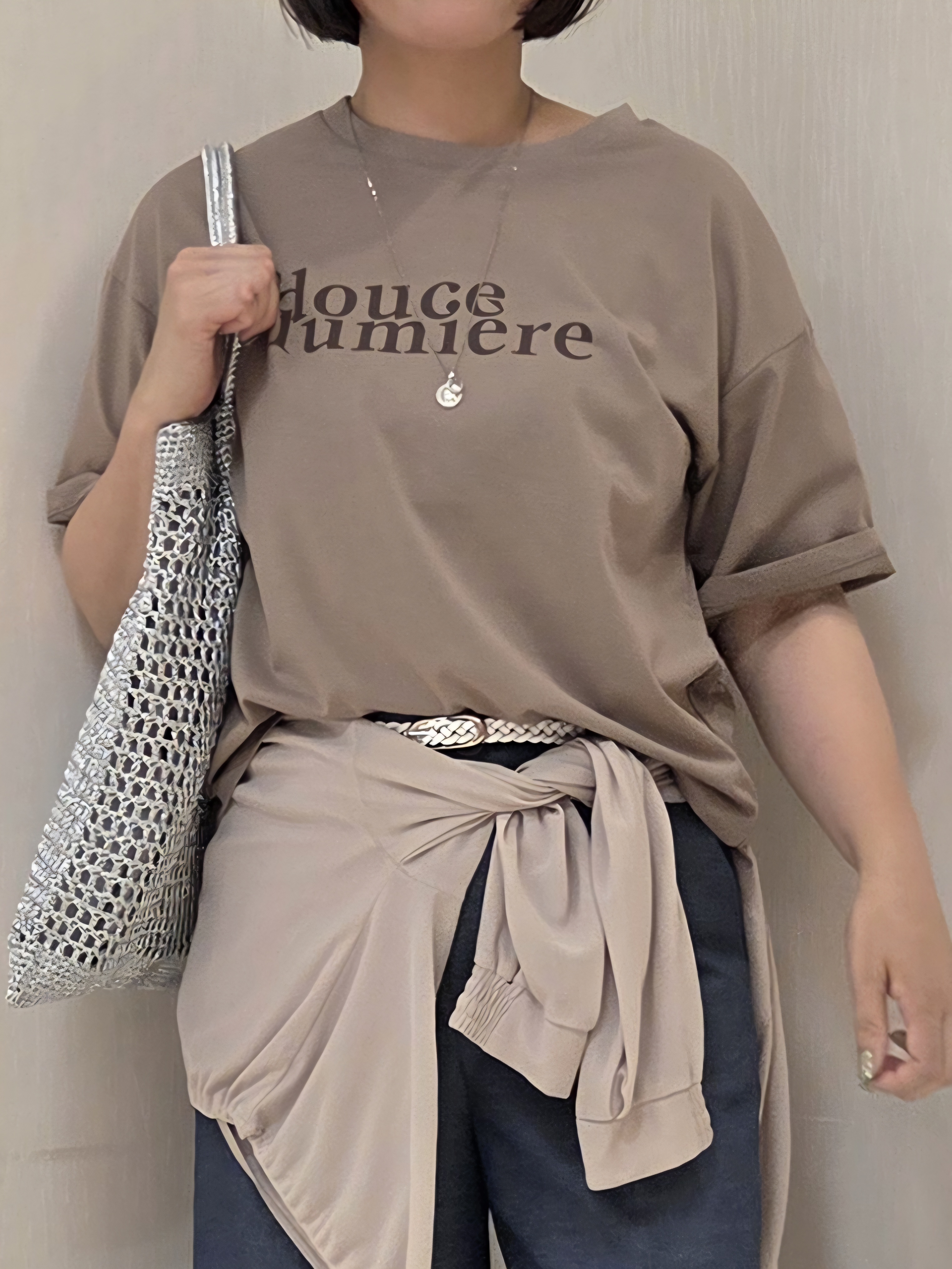 naokoさんの「UNTITLED｜【古畑星夏さん着用/洗える】シアーブルゾン」を使ったコーディネート