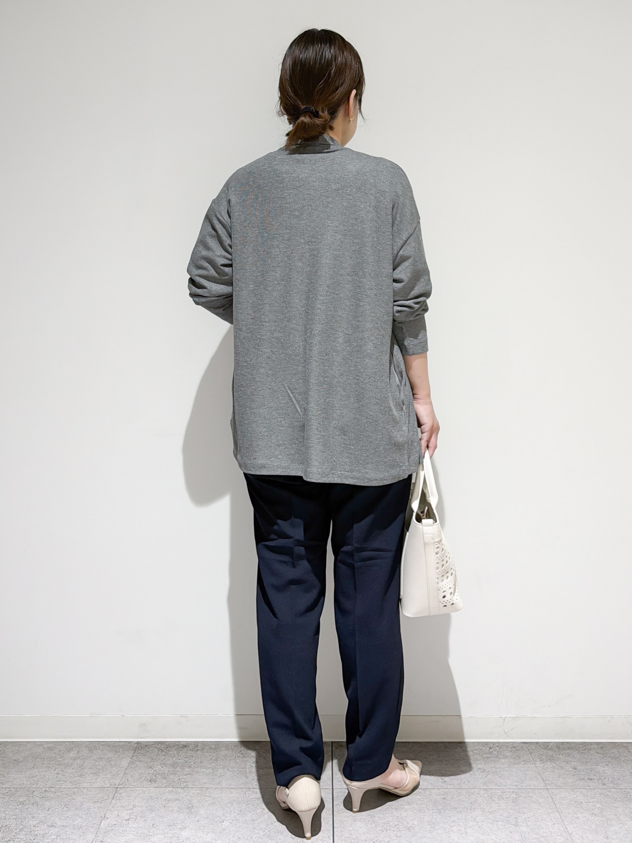 すずママさんの「OPAQUE.CLIP｜【UVケア】ひんやりカーディガン《接触冷感／洗濯機OK》」を使ったコーディネート