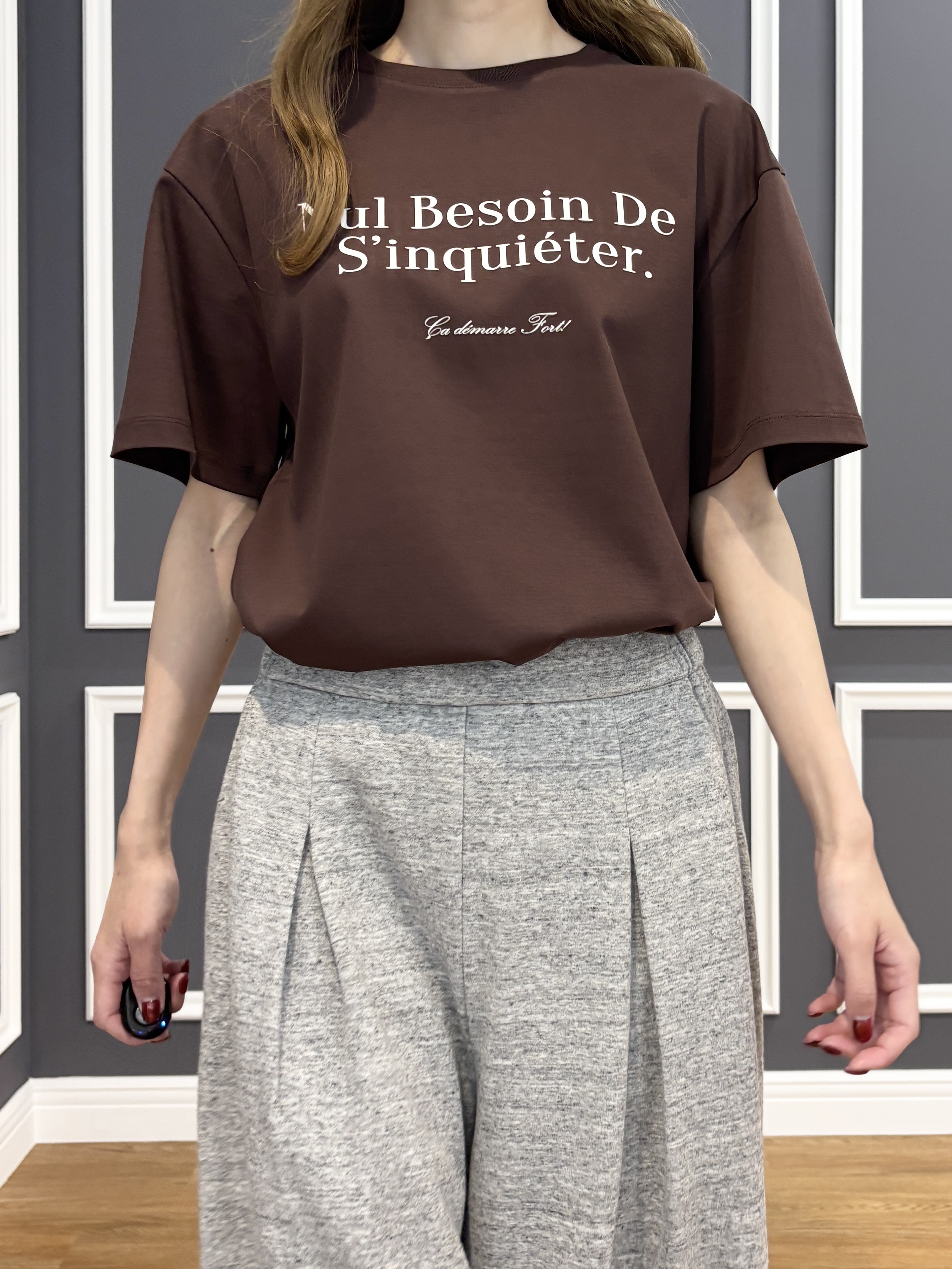 清水夏姫さんの「DRESSTERIOR｜【otonaMUSE5月号掲載】スキニーベルトサンダル」を使ったコーディネート