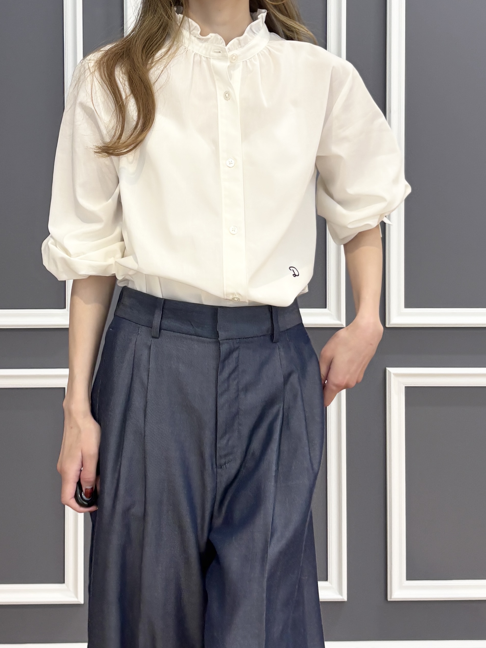 清水夏姫さんの「DRESSTERIOR｜【otonaMUSE5月号掲載】スキニーベルトサンダル」を使ったコーディネート