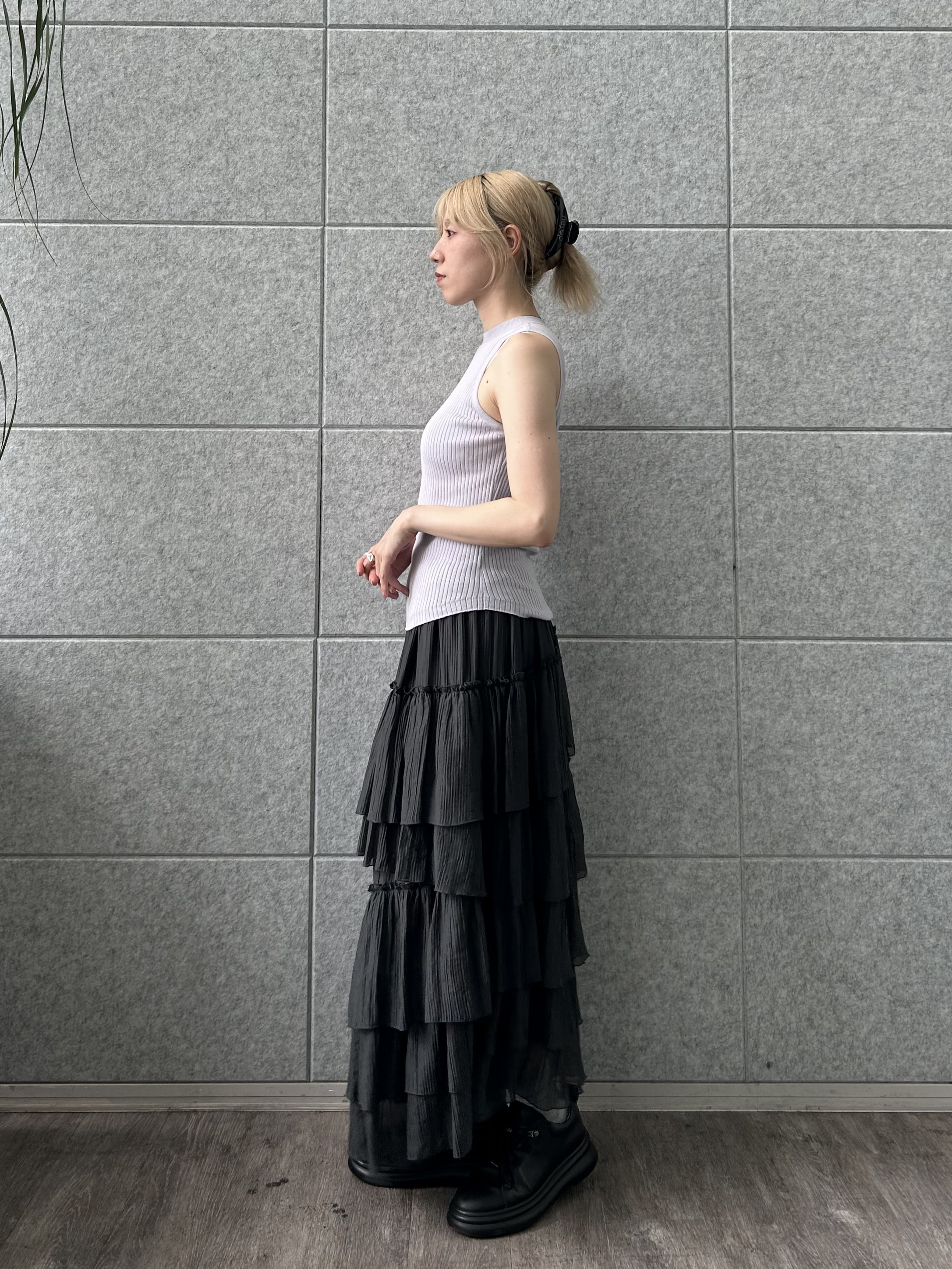 honoka Aさんの「CODE A｜rib highneck pullover」を使ったコーディネート