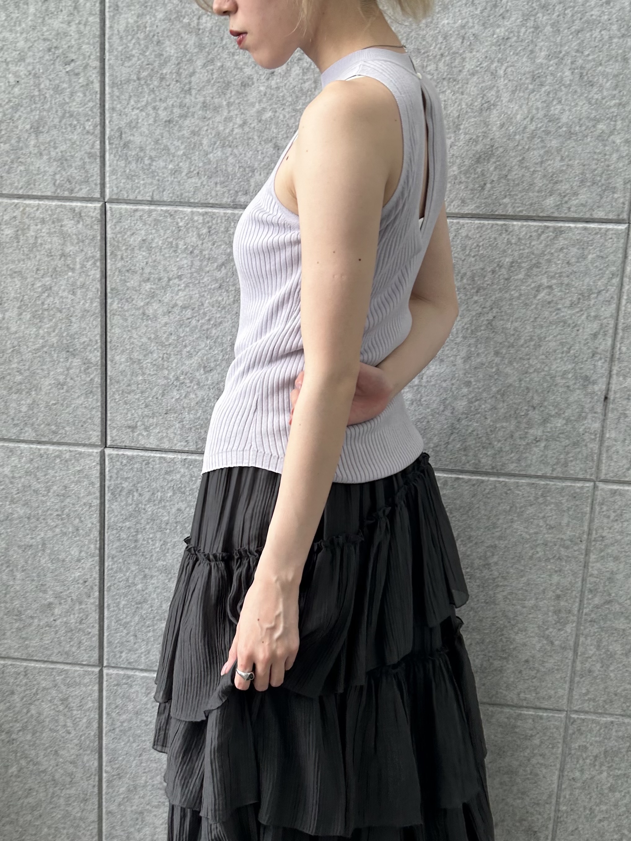 honoka Aさんの「CODE A｜rib highneck pullover」を使ったコーディネート