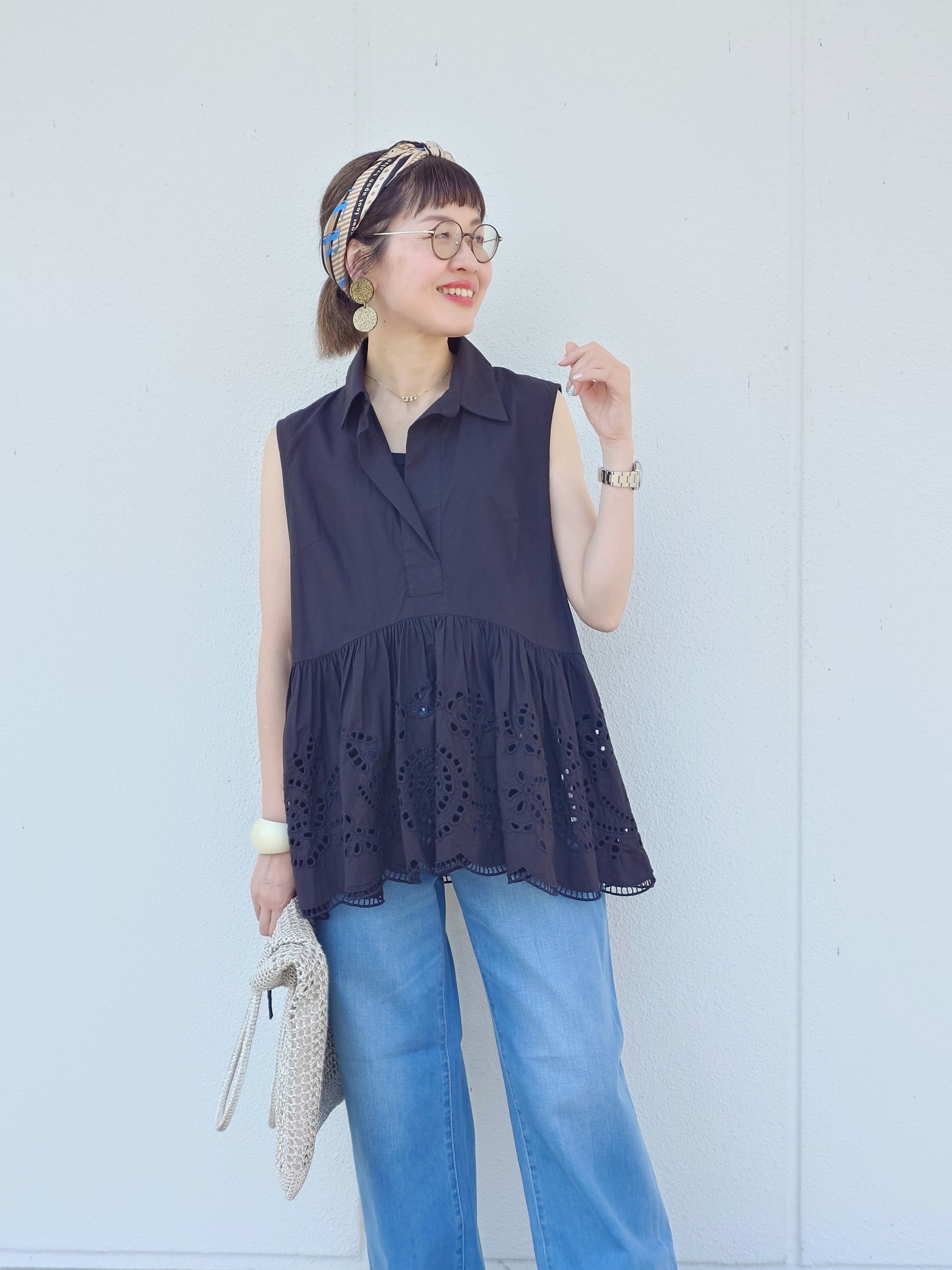 MUTSUKOさんの「UNTITLED｜【Healthy DENIM】BreezyP．PepperM－Easy」を使ったコーディネート