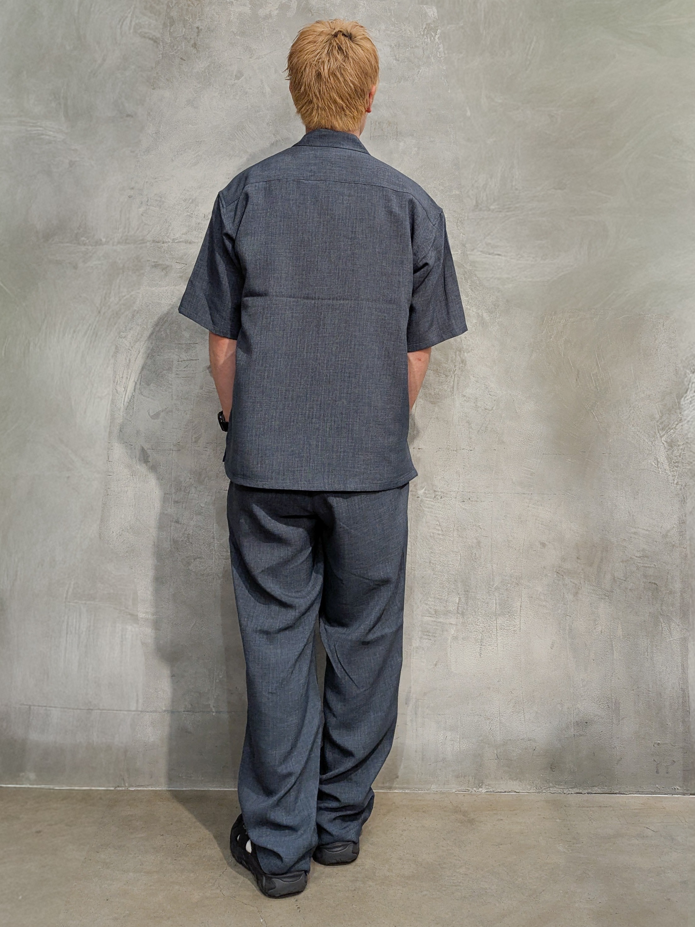 daiさんの「THE SHOP TK｜【LINO FINE】 リネンライク半袖シャツ UVカット／イージーケア／吸水速乾／洗濯機OK／セッ」を使ったコーディネート