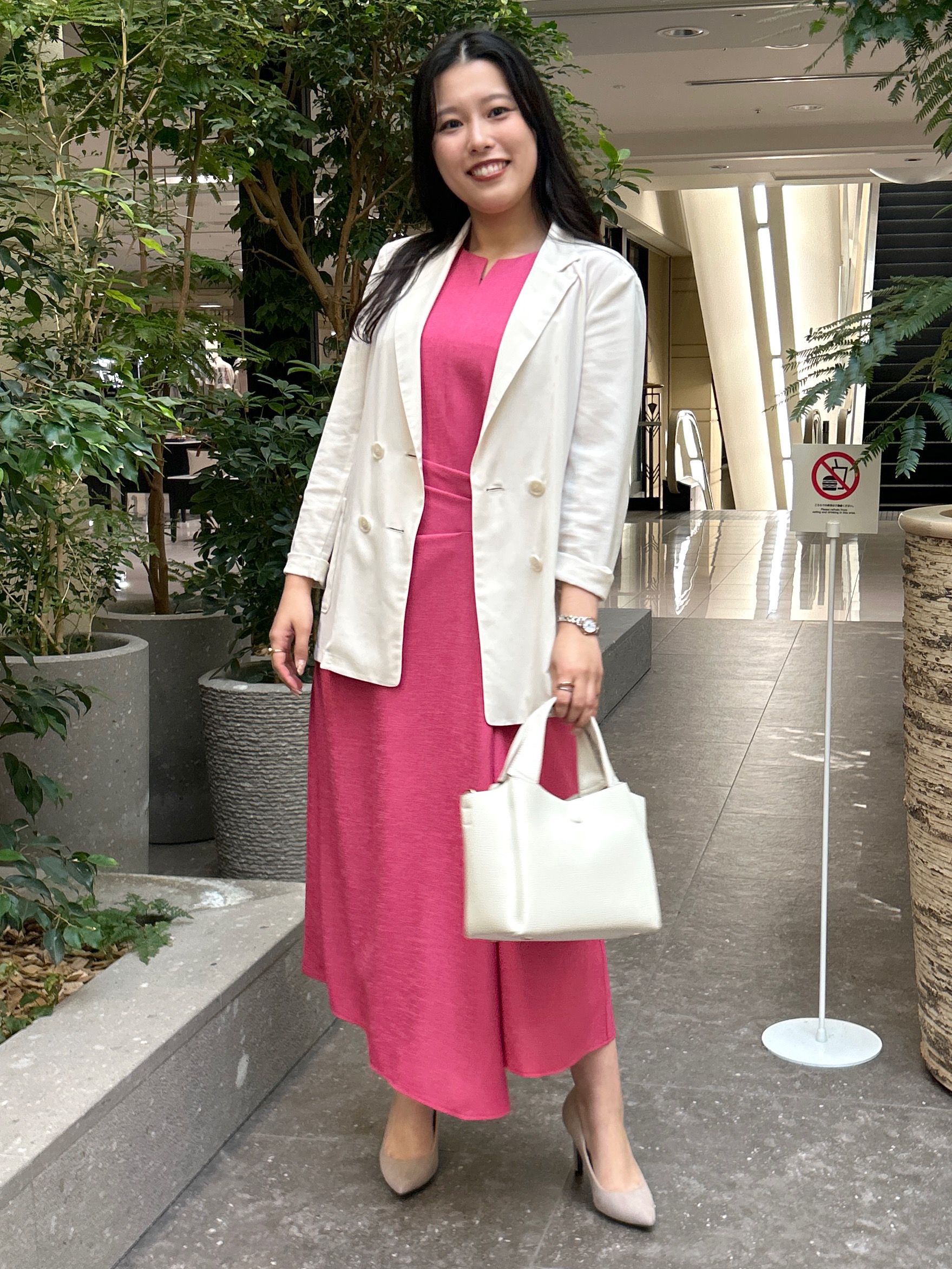 Momokaさんの「COUP DE CHANCE｜【手洗い可／日本製】シアーテーラード ジャケット」を使ったコーディネート
