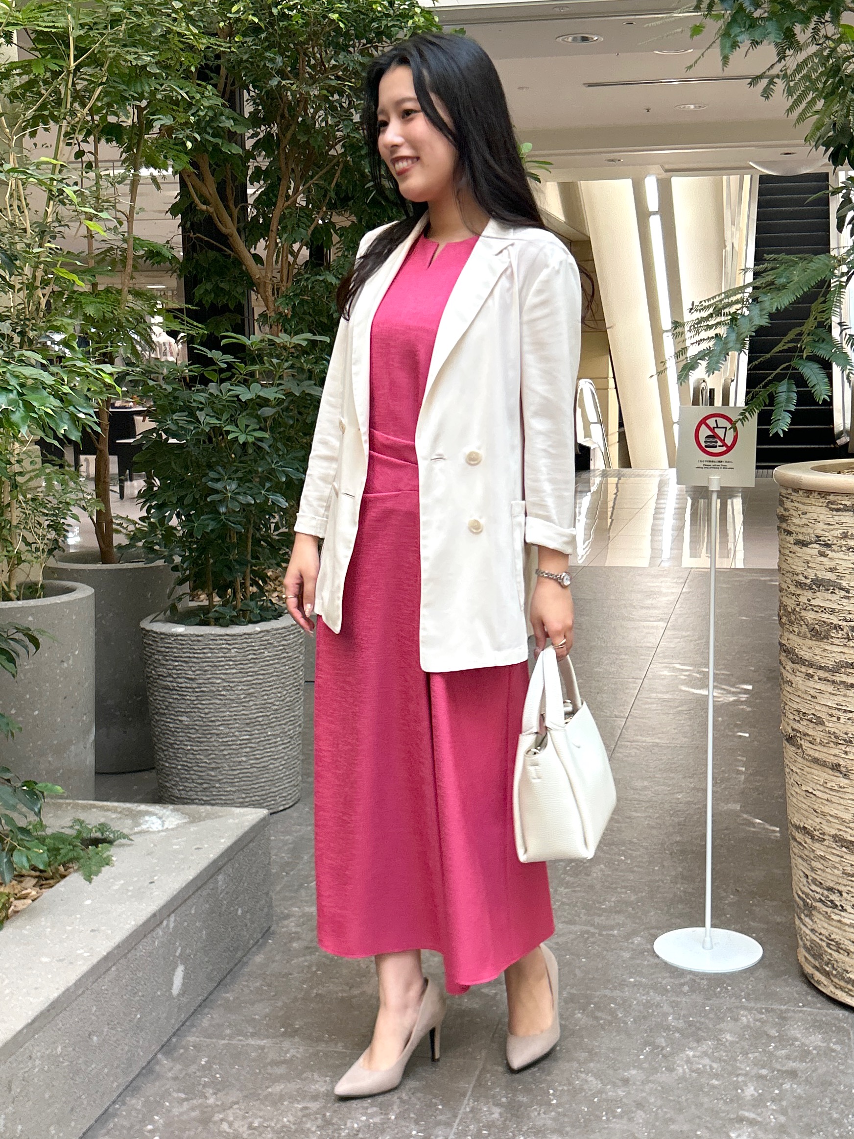 Momokaさんの「COUP DE CHANCE｜【手洗い可／日本製】シアーテーラード ジャケット」を使ったコーディネート