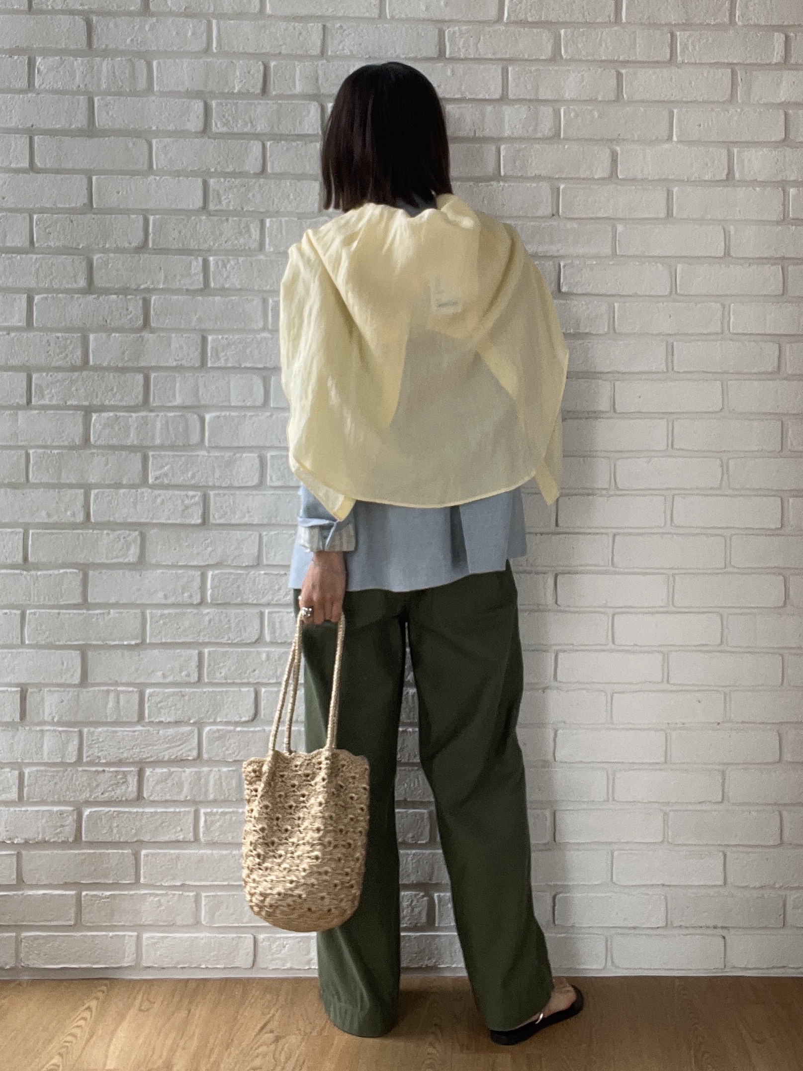 misaさんの「DRESSTERIOR｜【人気定番/ウォッシャブル】ガーメントダイラミーシャツ」を使ったコーディネート