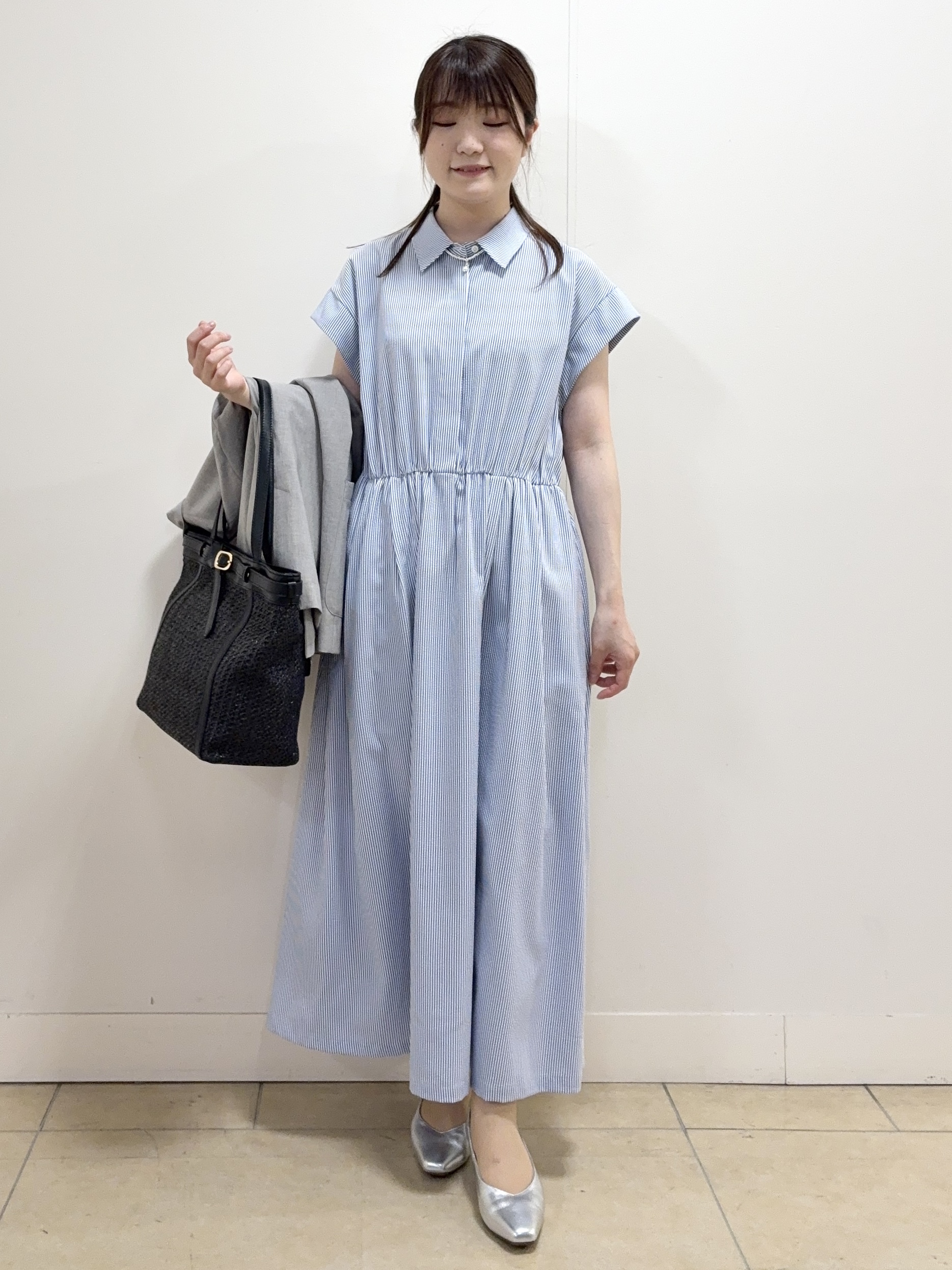 mikiさんの「Reflect｜【SS-4Lサイズ／接触冷感／シワになりにくい】リラクシーテーラードジャケット」を使ったコーディネート