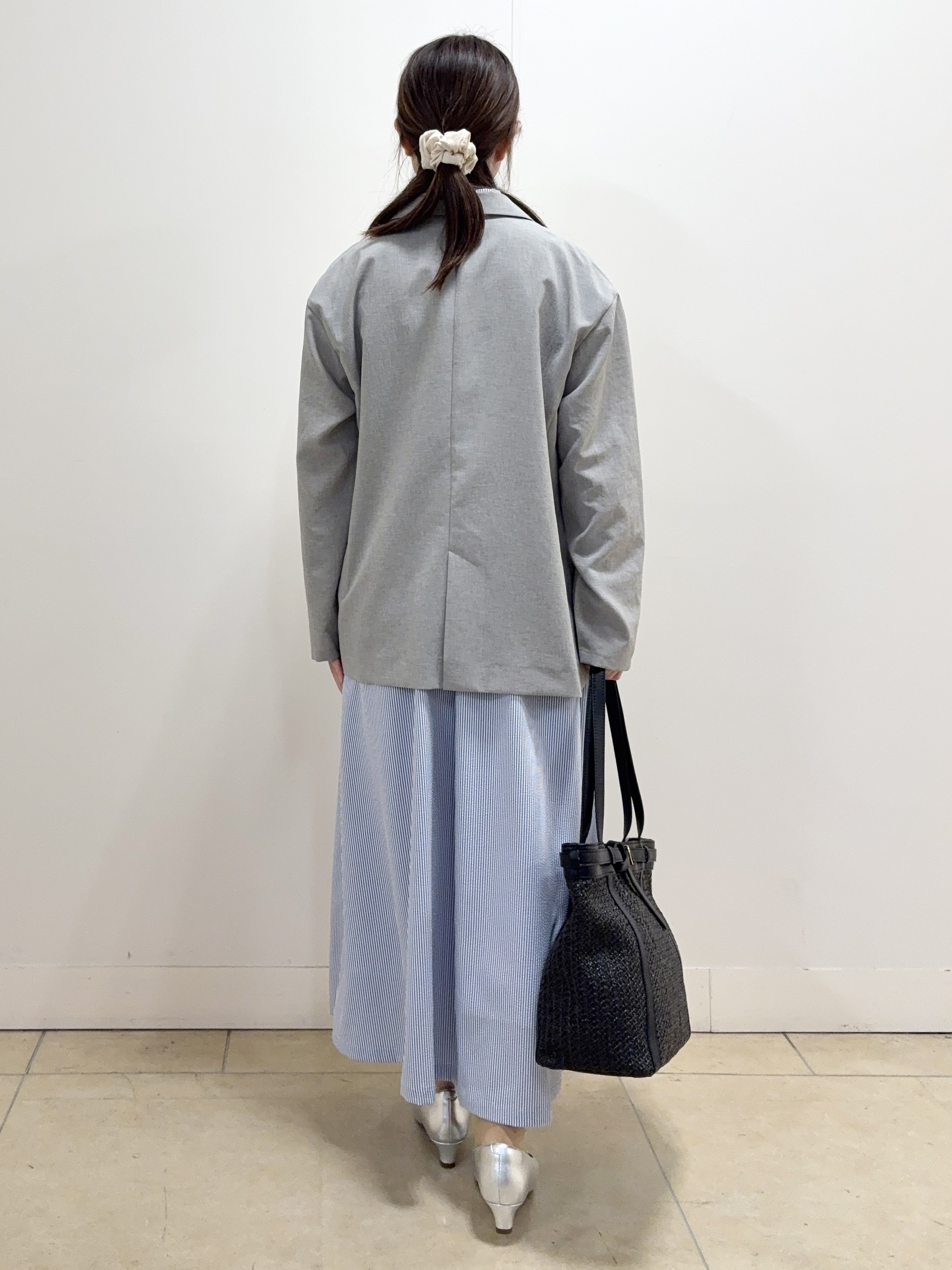 mikiさんの「Reflect｜【SS-4Lサイズ／接触冷感／シワになりにくい】リラクシーテーラードジャケット」を使ったコーディネート