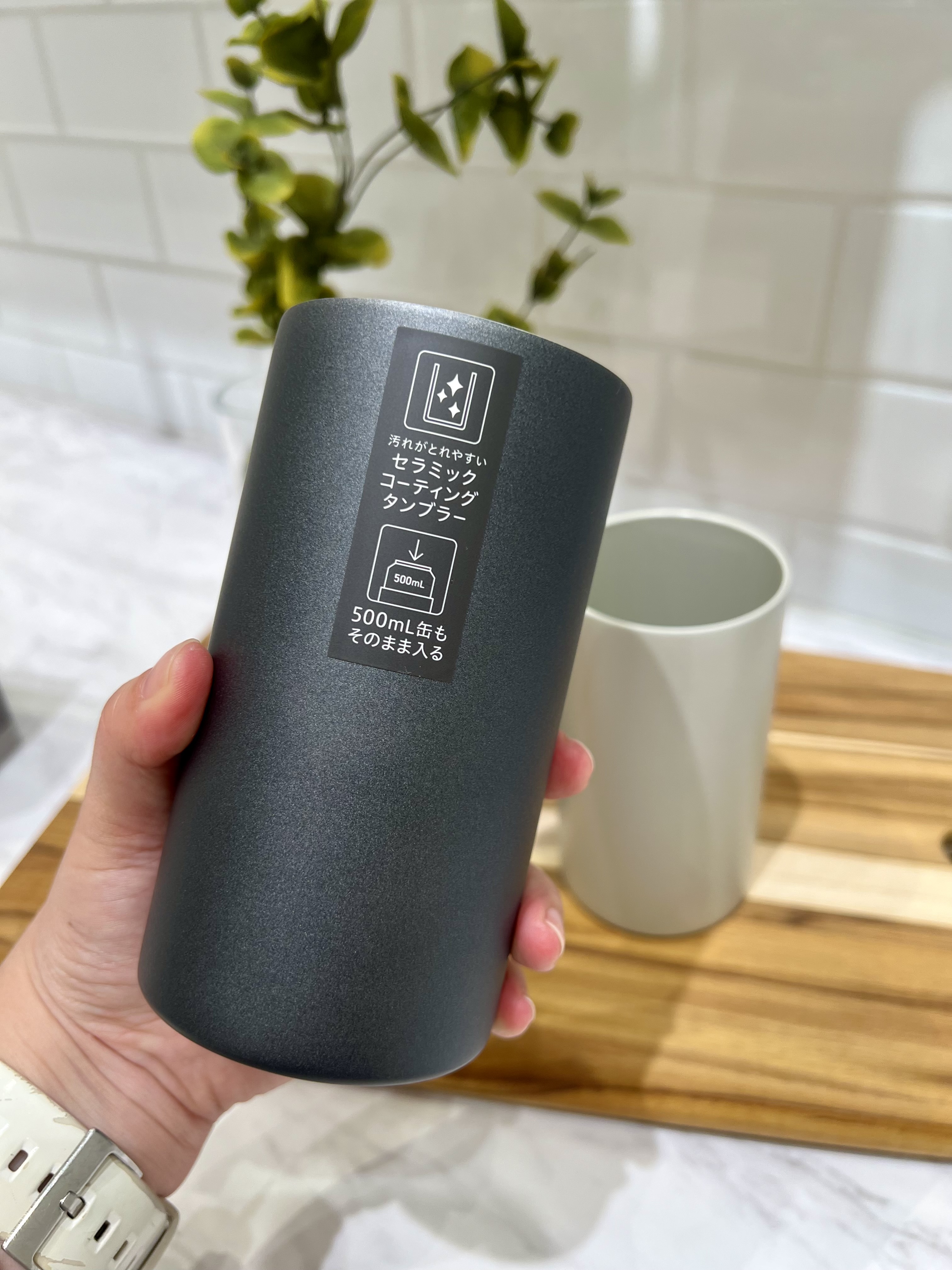 nagiさんの「212 KITCHEN STORE｜汚れがとれやすいステンレスタンブラー BL」を使ったコーディネート