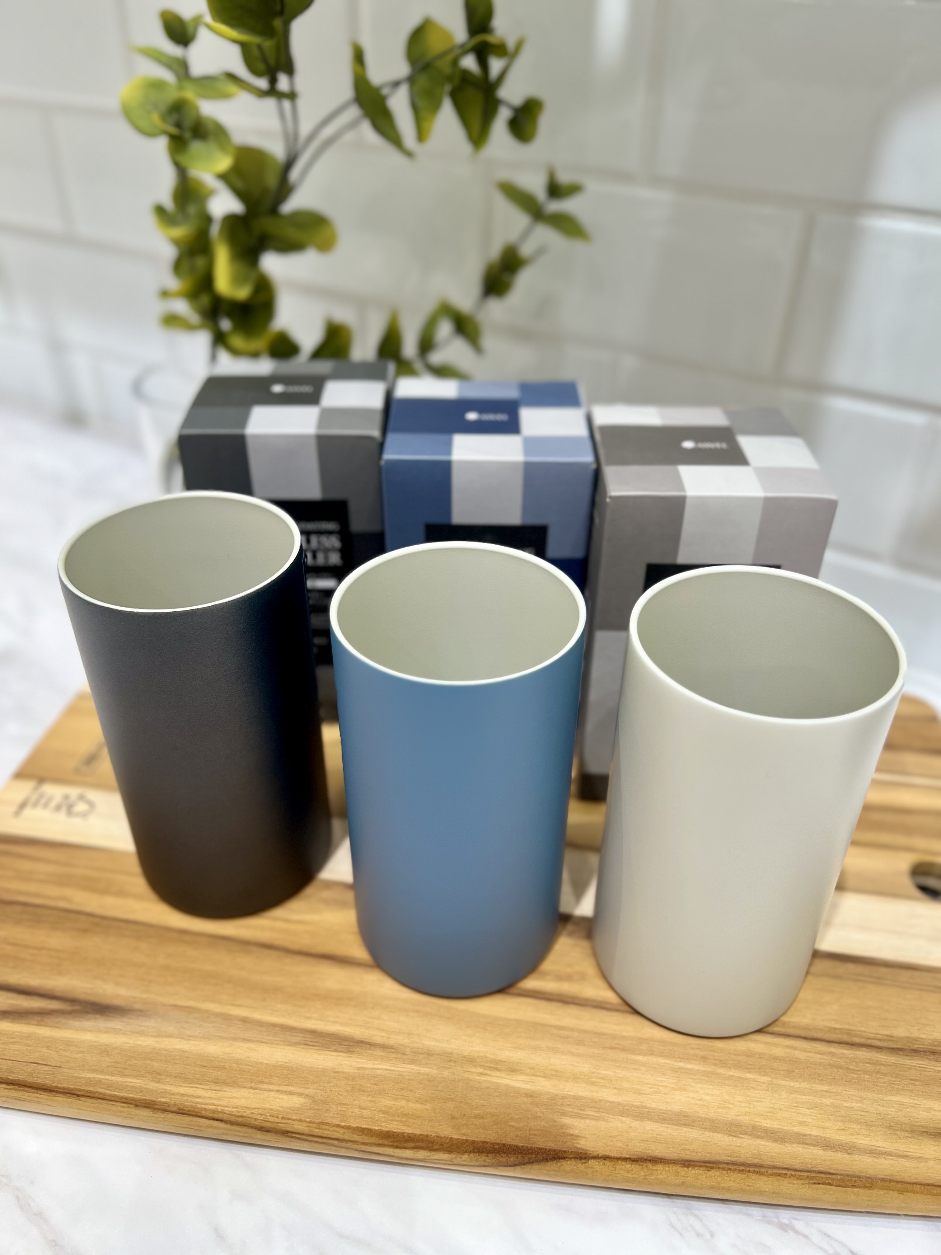 nagiさんの「212 KITCHEN STORE｜汚れがとれやすいステンレスタンブラー BL」を使ったコーディネート