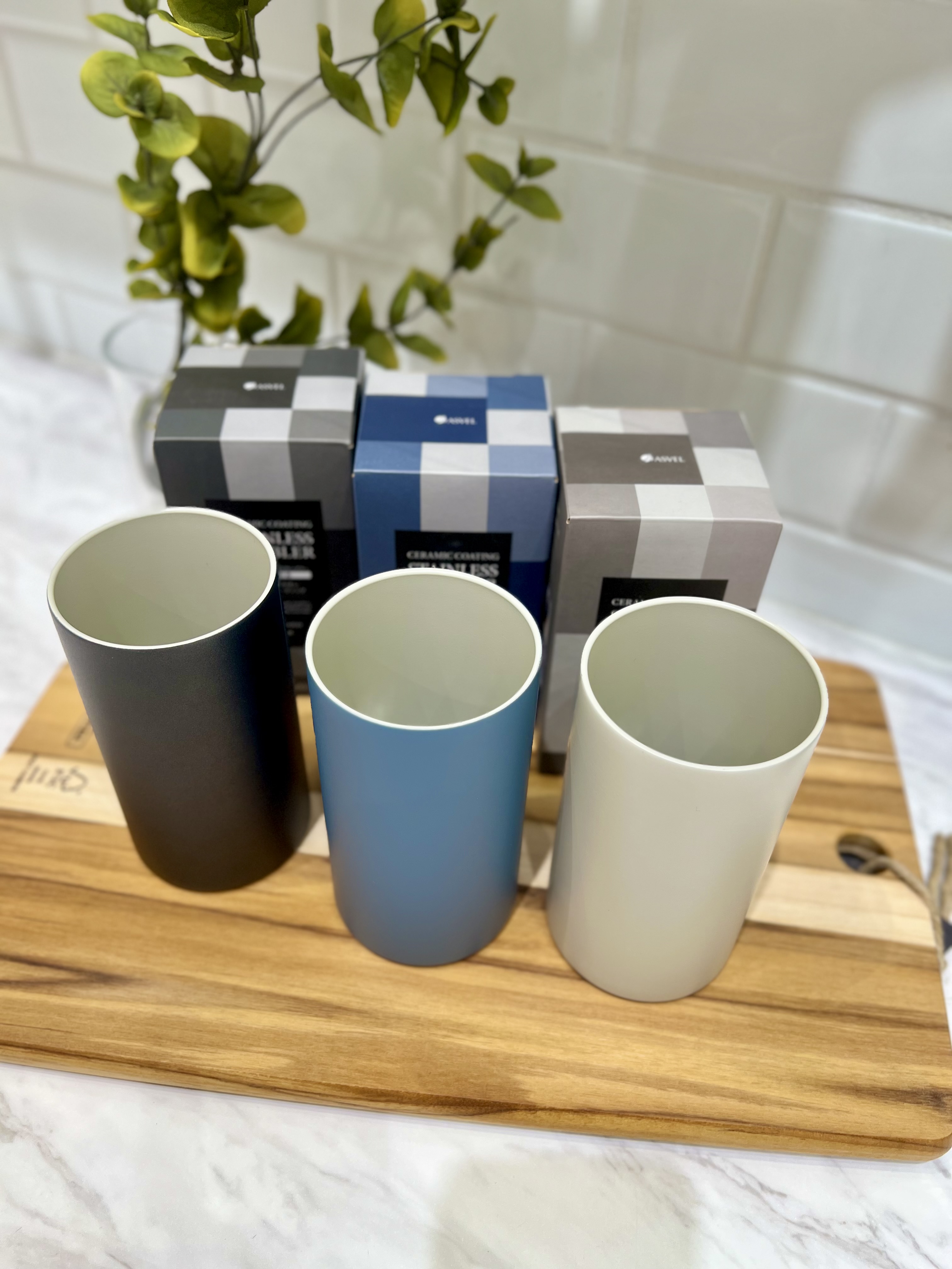 nagiさんの「212 KITCHEN STORE｜汚れがとれやすいステンレスタンブラー BL」を使ったコーディネート