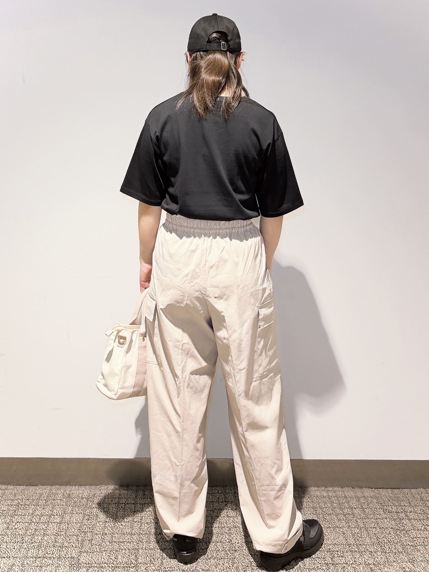 みーさんの「grove｜【UVカット/接触冷感】プリントアソート5分袖Tシャツ」を使ったコーディネート