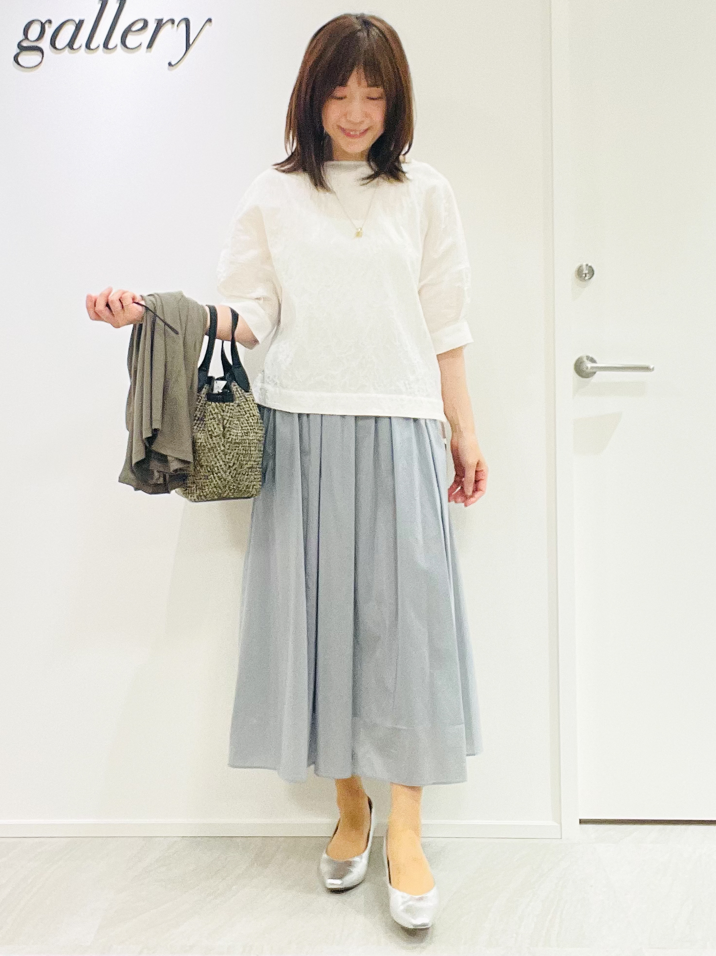 めいさんの「UNTITLED｜【接触冷感/UVカット/遮熱機能】フライスジャージカーディガン」を使ったコーディネート