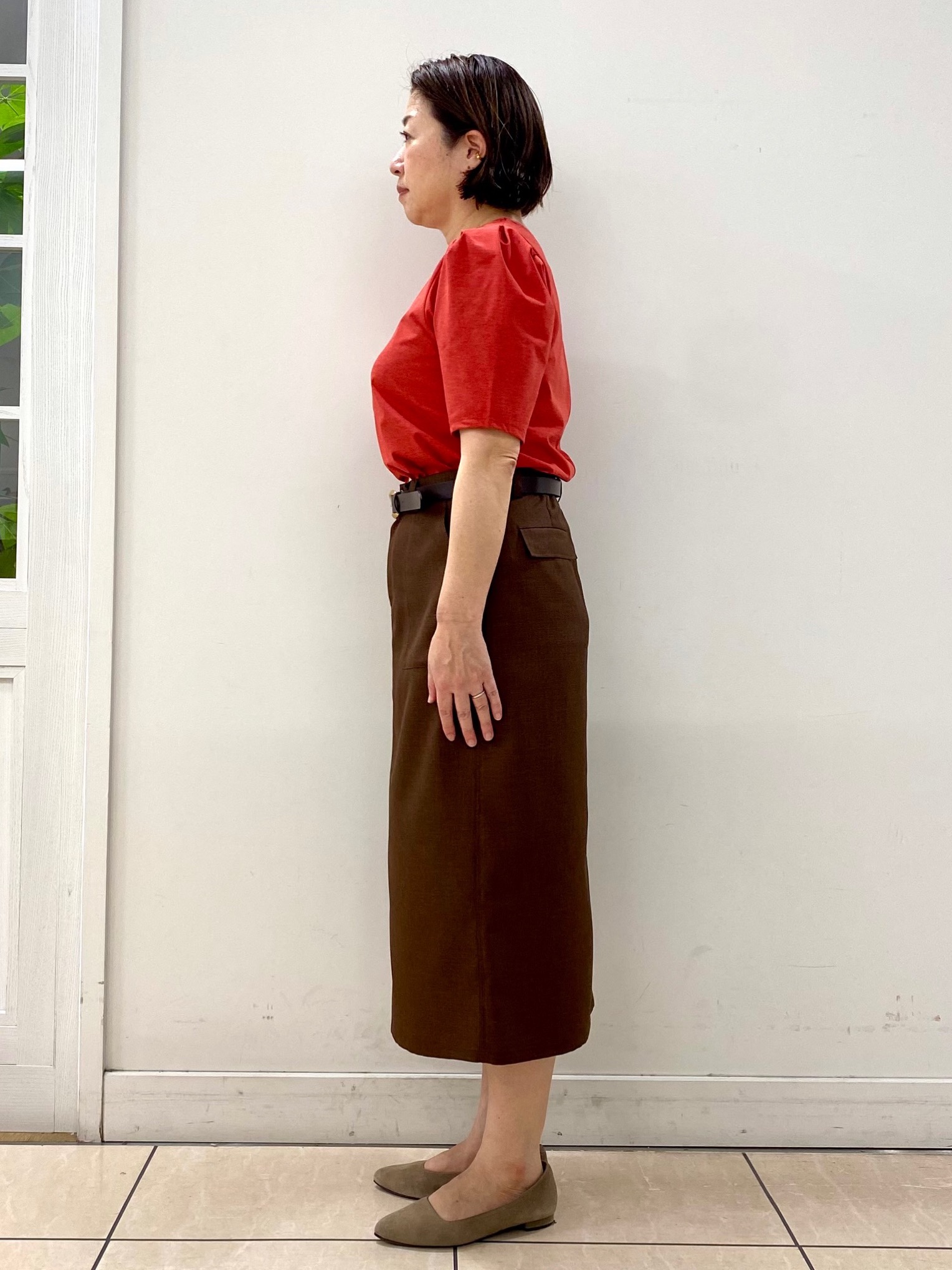 ksmさんの「Reflect｜【UVカット／接触冷感／吸水速乾】デザインスリーブプルオーバー」を使ったコーディネート