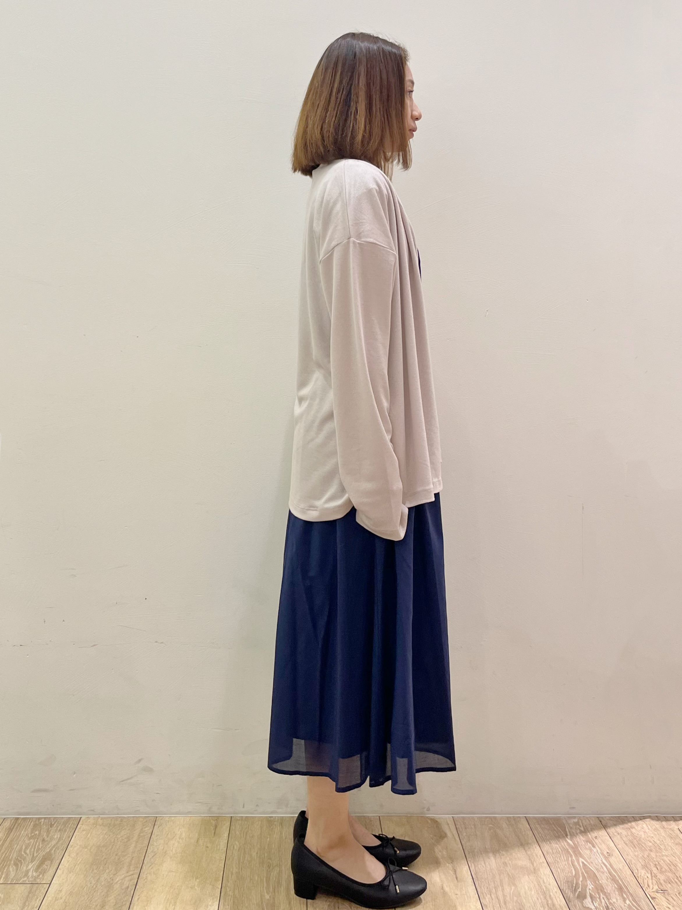 kcさんの「OPAQUE.CLIP｜【UVケア】ひんやりカーディガン《接触冷感／洗濯機OK》」を使ったコーディネート