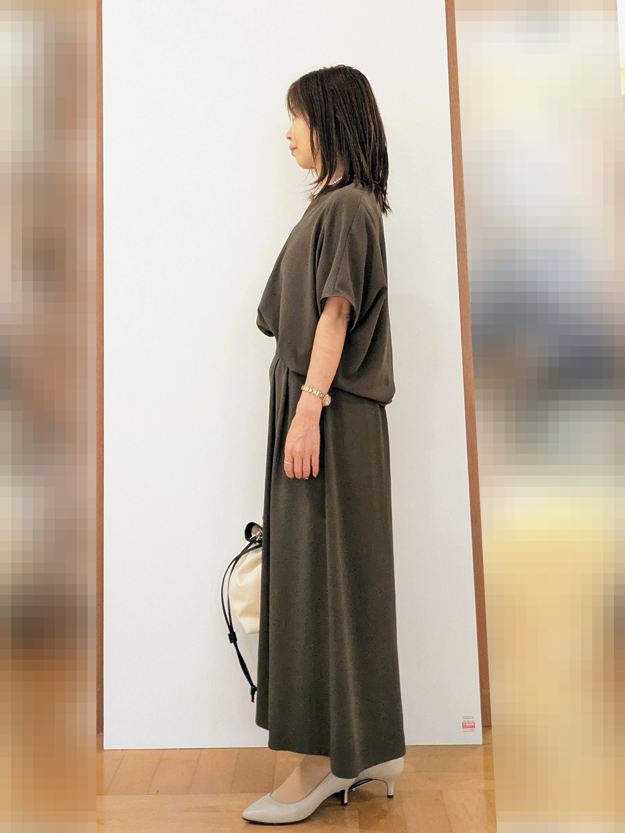 laverさんの「UNTITLED｜【程よいシアー感/洗える】エアリーバイオジャケット」を使ったコーディネート