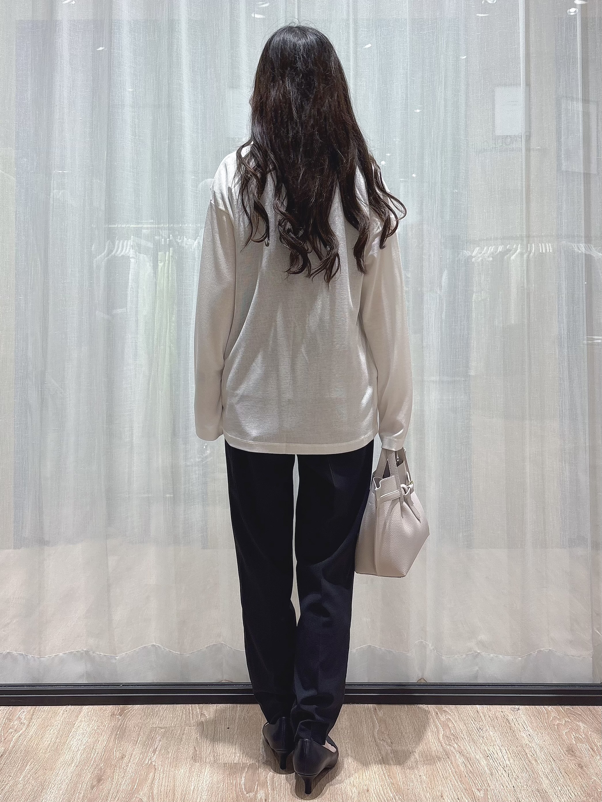 ぞうげさんの「OPAQUE.CLIP｜【UVケア】ひんやりカーディガン《接触冷感／洗濯機OK》」を使ったコーディネート