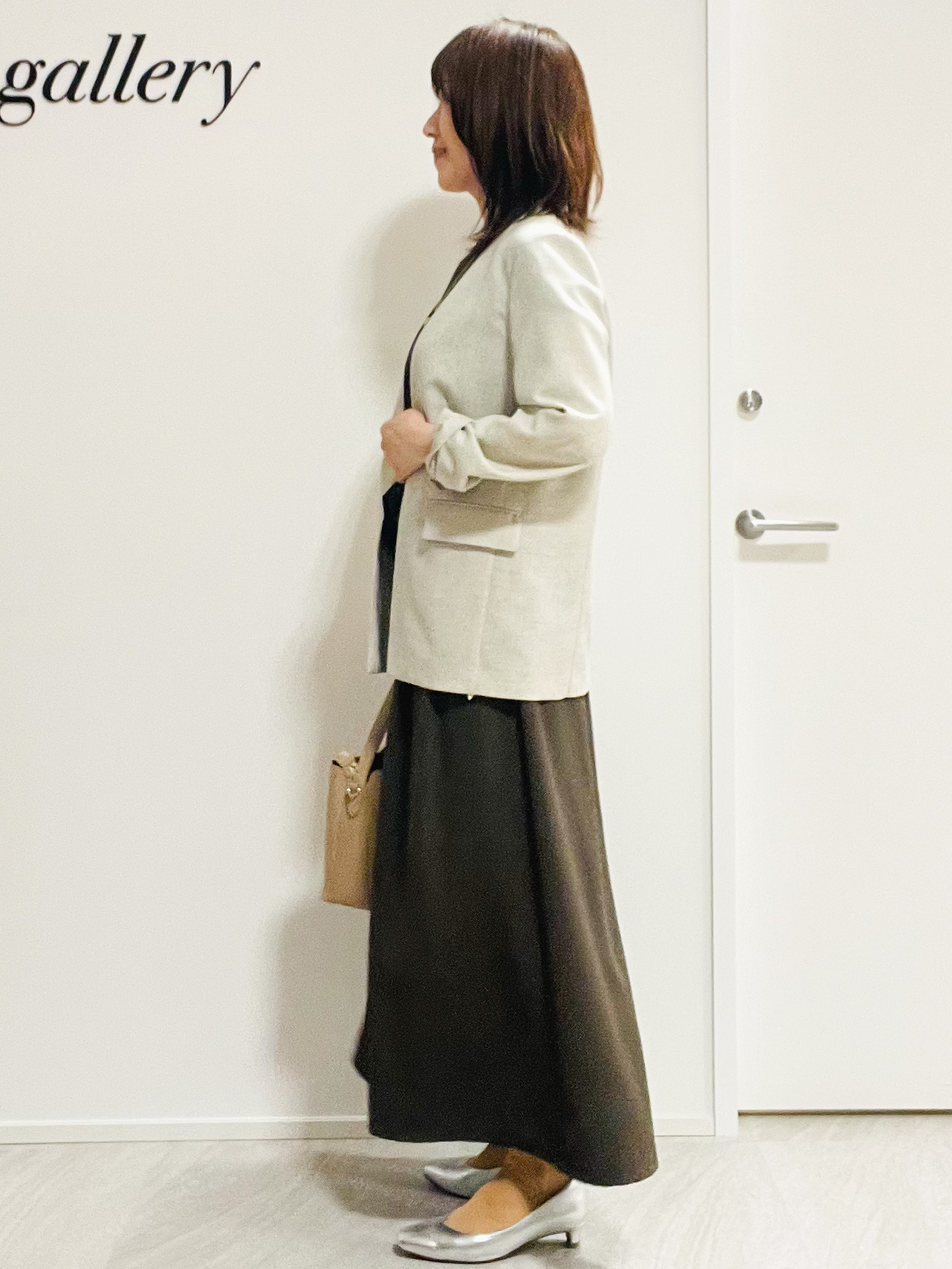 めいさんの「UNTITLED｜【前後2WAY/はっ水/セットアップ可】リラクシーフレンチスリーブブラウス」を使ったコーディネート