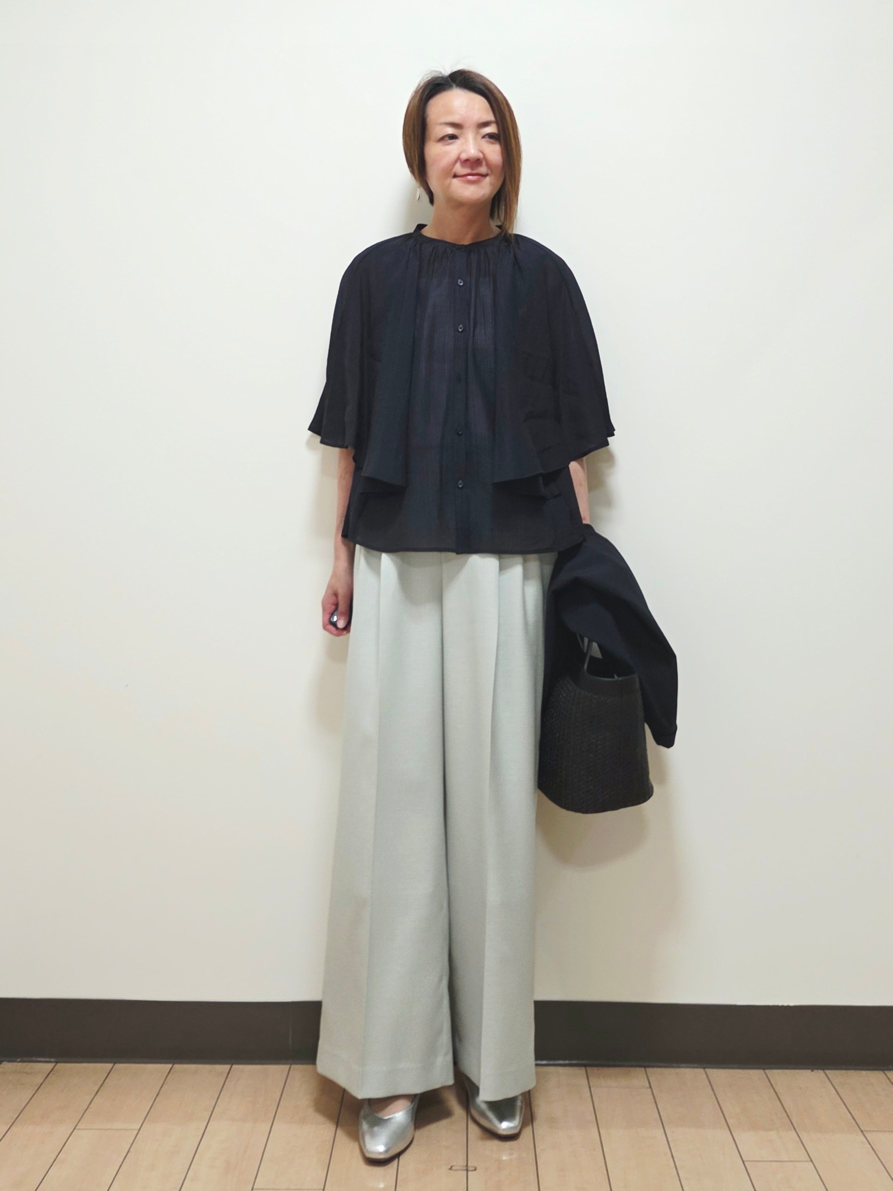 yuuさんの「Reflect｜【SS-4Lサイズ／接触冷感／シワになりにくい】リラクシーテーラードジャケット」を使ったコーディネート