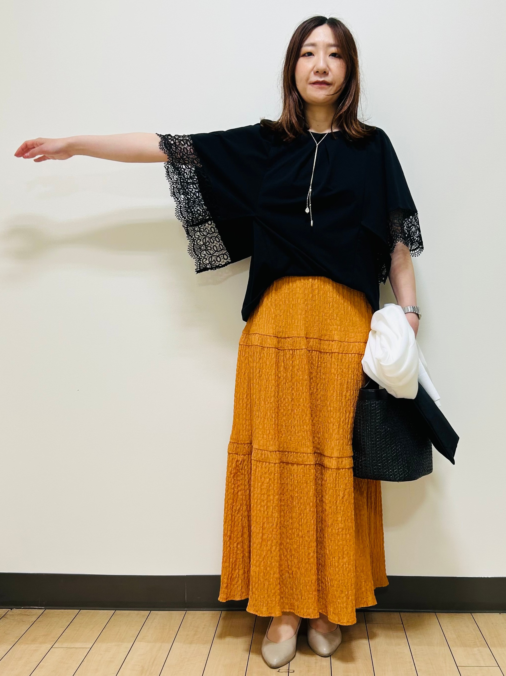 miiiさんの「Reflect｜【冷房対策に◎】すっきり見え着流しカーディガン」を使ったコーディネート