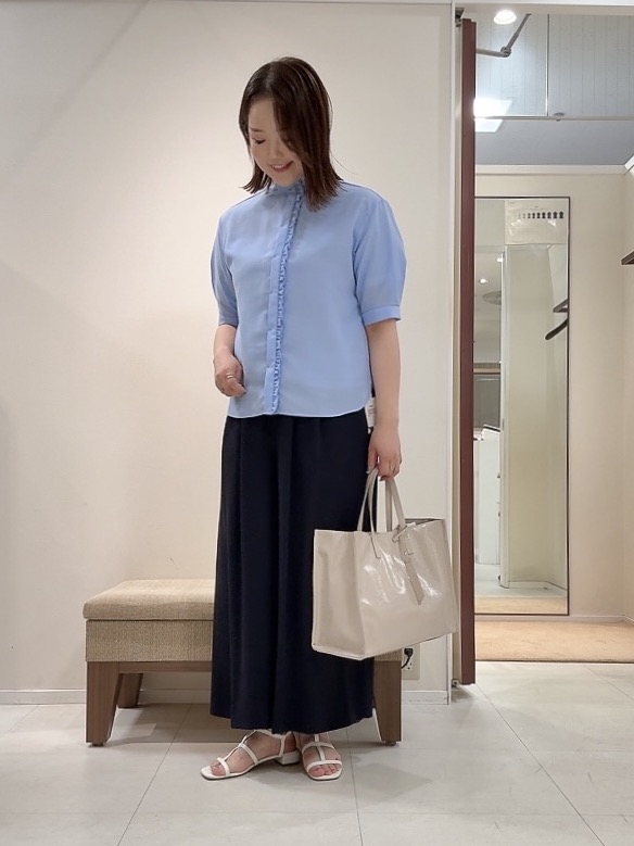 YUIさんの「UNTITLED｜【接触冷感/UVカット/遮熱機能】フライスジャージカーディガン」を使ったコーディネート