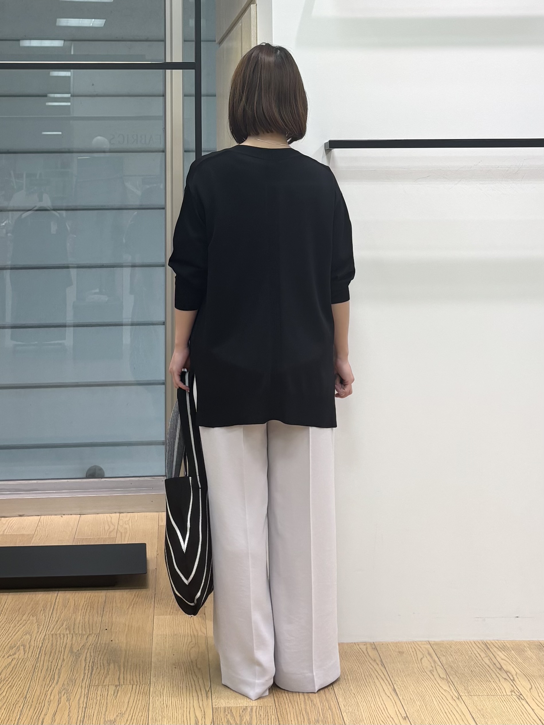 asamiさんの「INDIVI｜【洗える／2WAY／裾ドロスト付き】 ドルマンスリーブチュニックトップス」を使ったコーディネート