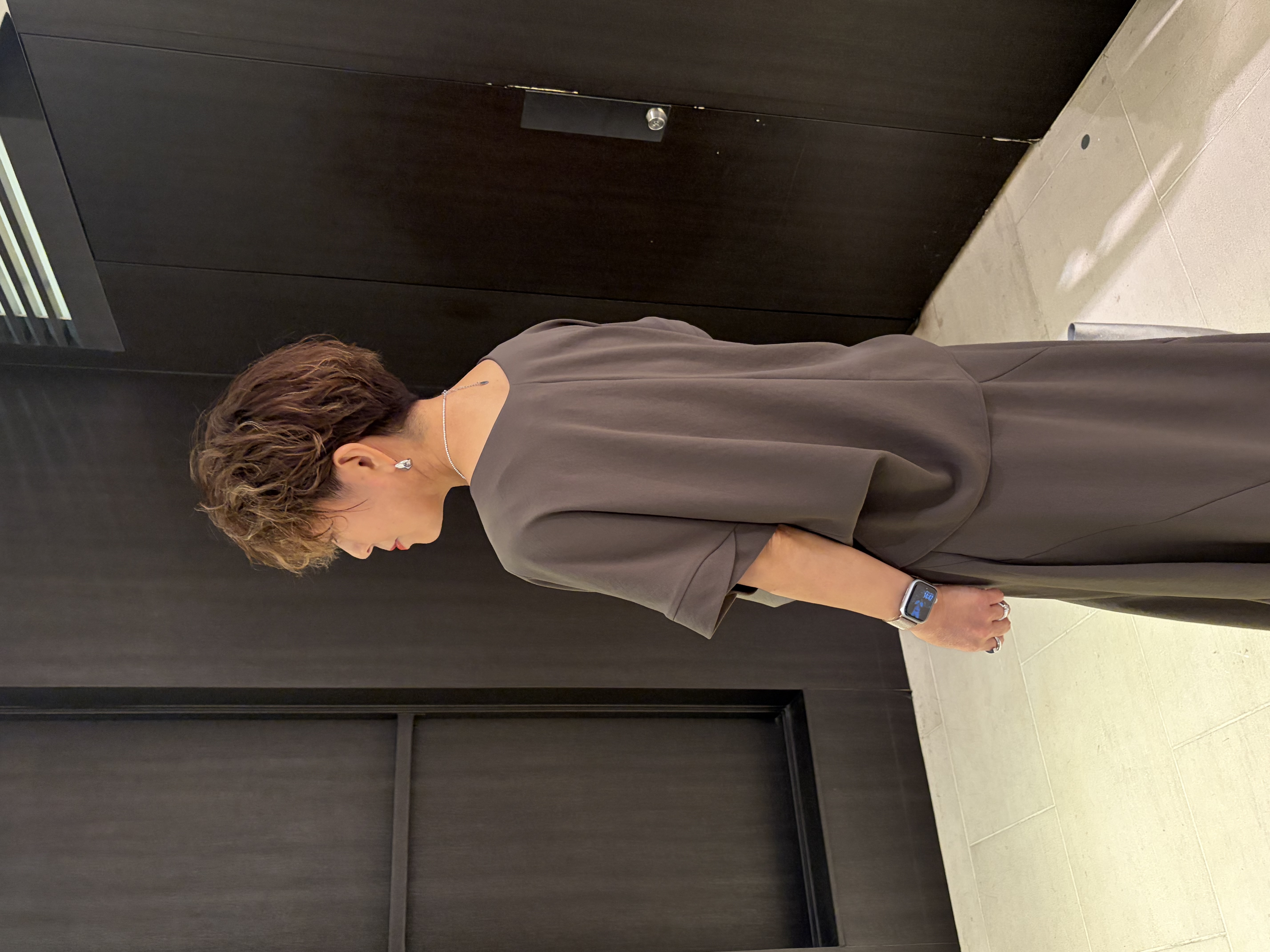 sayakaさんの「UNTITLED｜【セットアップ可/UVカット/前後2WAY】リラクシーフレンチスリーブブラウス」を使ったコーディネート