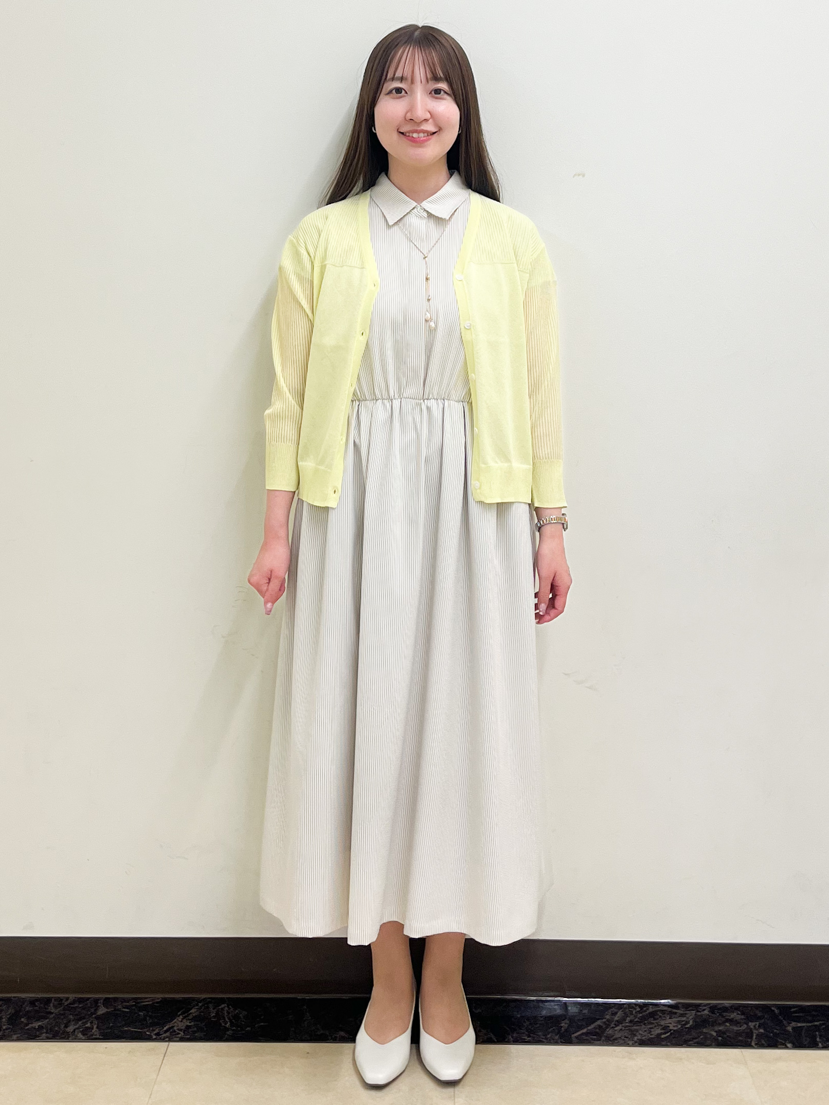mikikoさんの「Reflect｜フレンチスリーブシャツワンピース」を使ったコーディネート