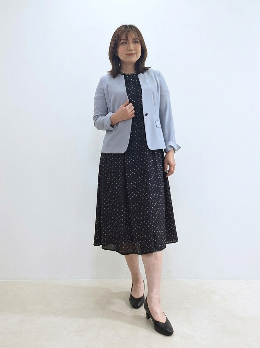 S.xuliさんの「Reflect｜【UVカット／接触冷感／セットアップ可】ノーカラージャケット」を使ったコーディネート