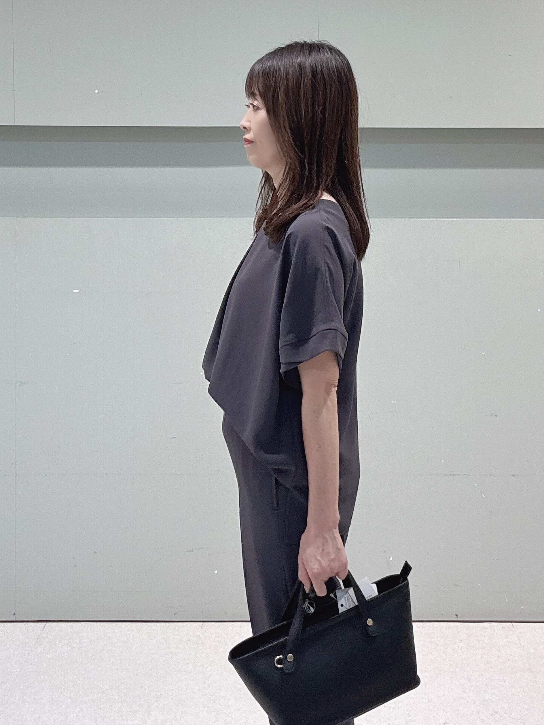 makiさんの「UNTITLED｜【セットアップ可/接触冷感/通気性】ドライシアーダブルジャケット」を使ったコーディネート
