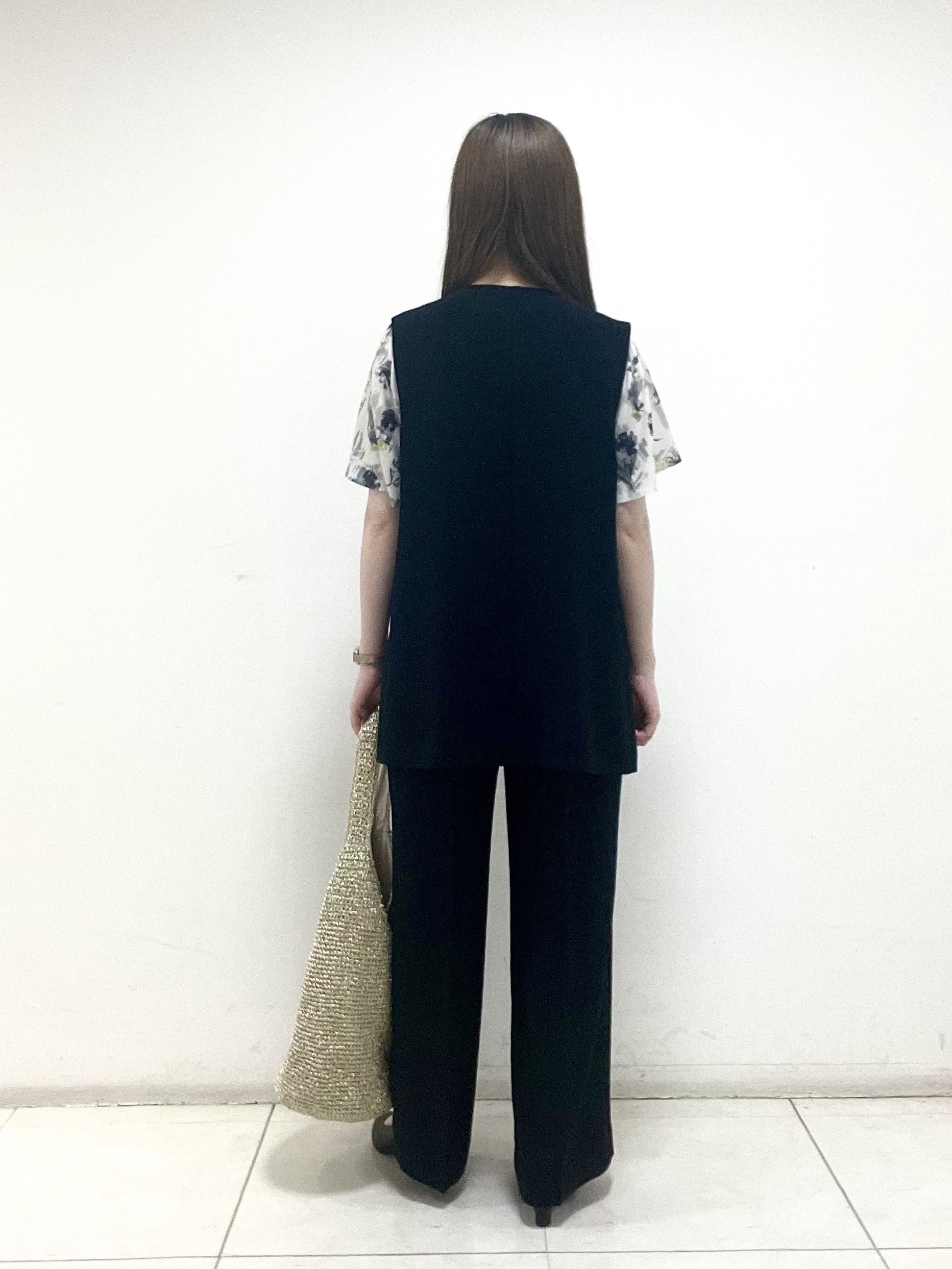 mさんの「INDIVI｜【洗える／多機能／SETUP可】着る日傘ジレジャケット」を使ったコーディネート